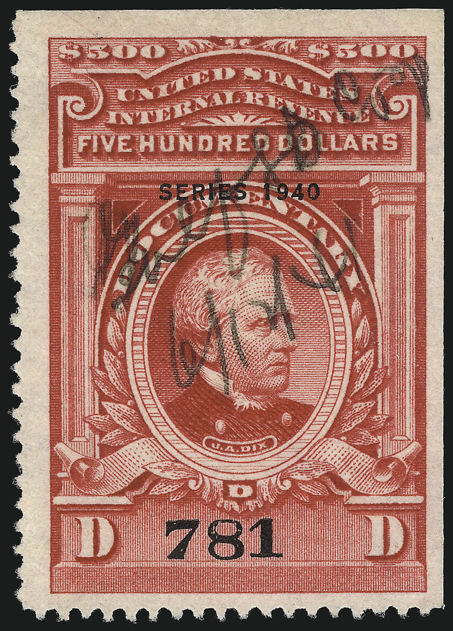 Sale no. 1066 — Lot no. 123 — Siegel Auction Galleries