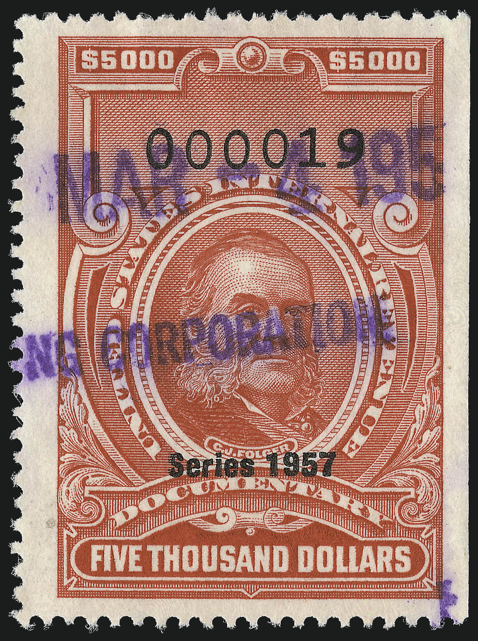 Sale no. 1066 — Lot no. 157 — Siegel Auction Galleries