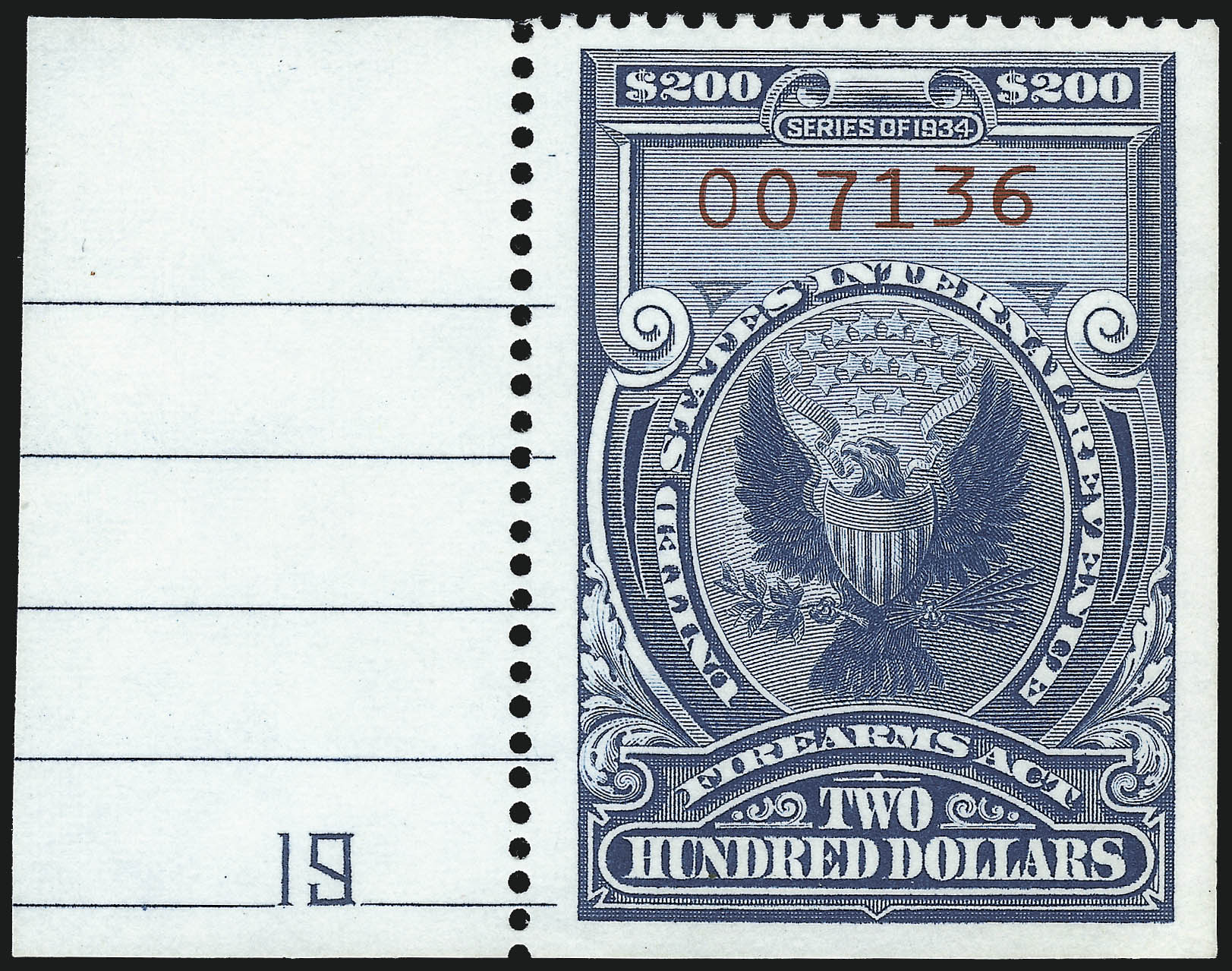 Sale no. 1066 — Lot no. 299 — Siegel Auction Galleries