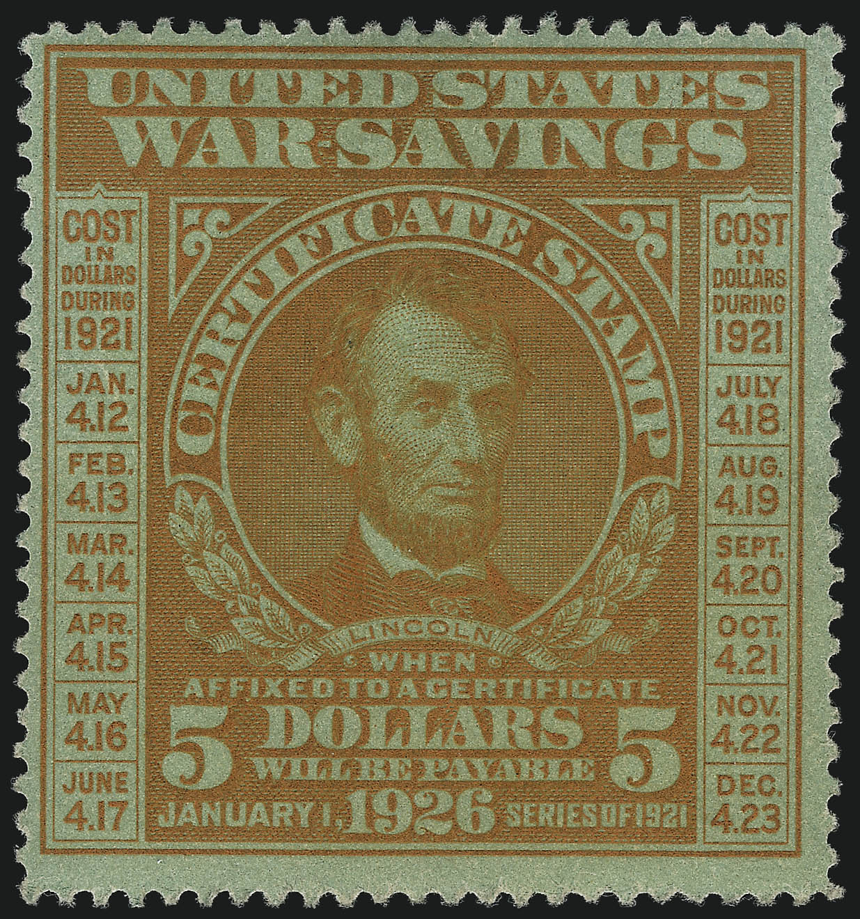 Sale no. 1066 — Lot no. 302 — Siegel Auction Galleries