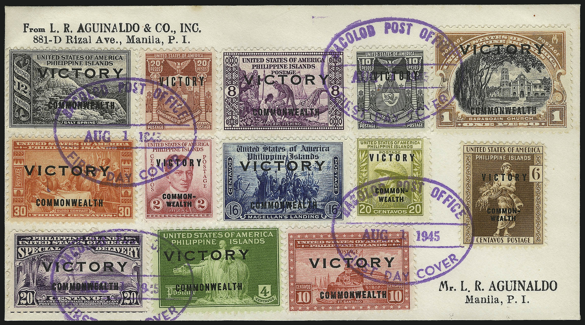 Sale no. 1067 — Lot no. 1950 — Siegel Auction Galleries