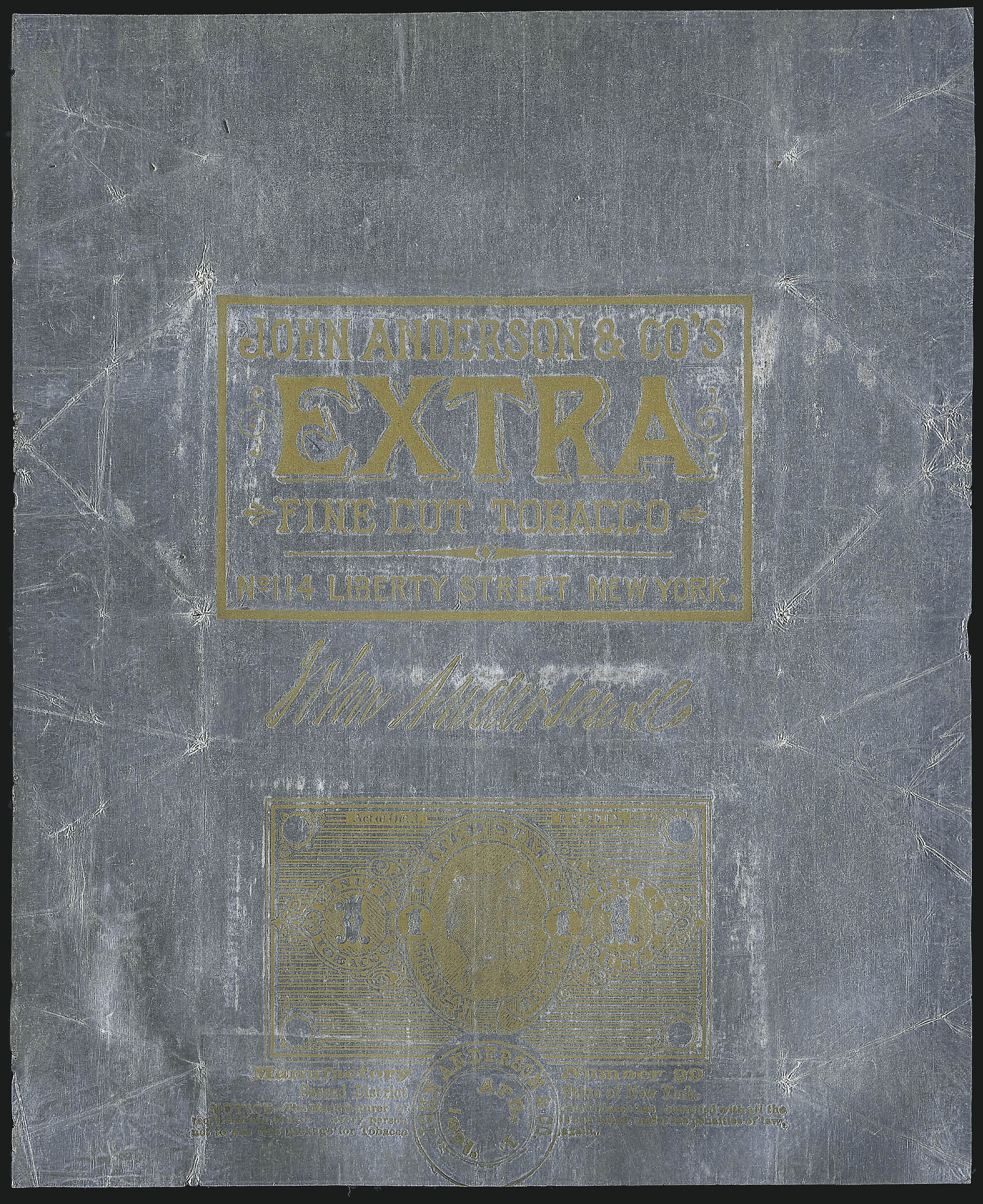 Sale no. 1067 — Lot no. 434 — Siegel Auction Galleries