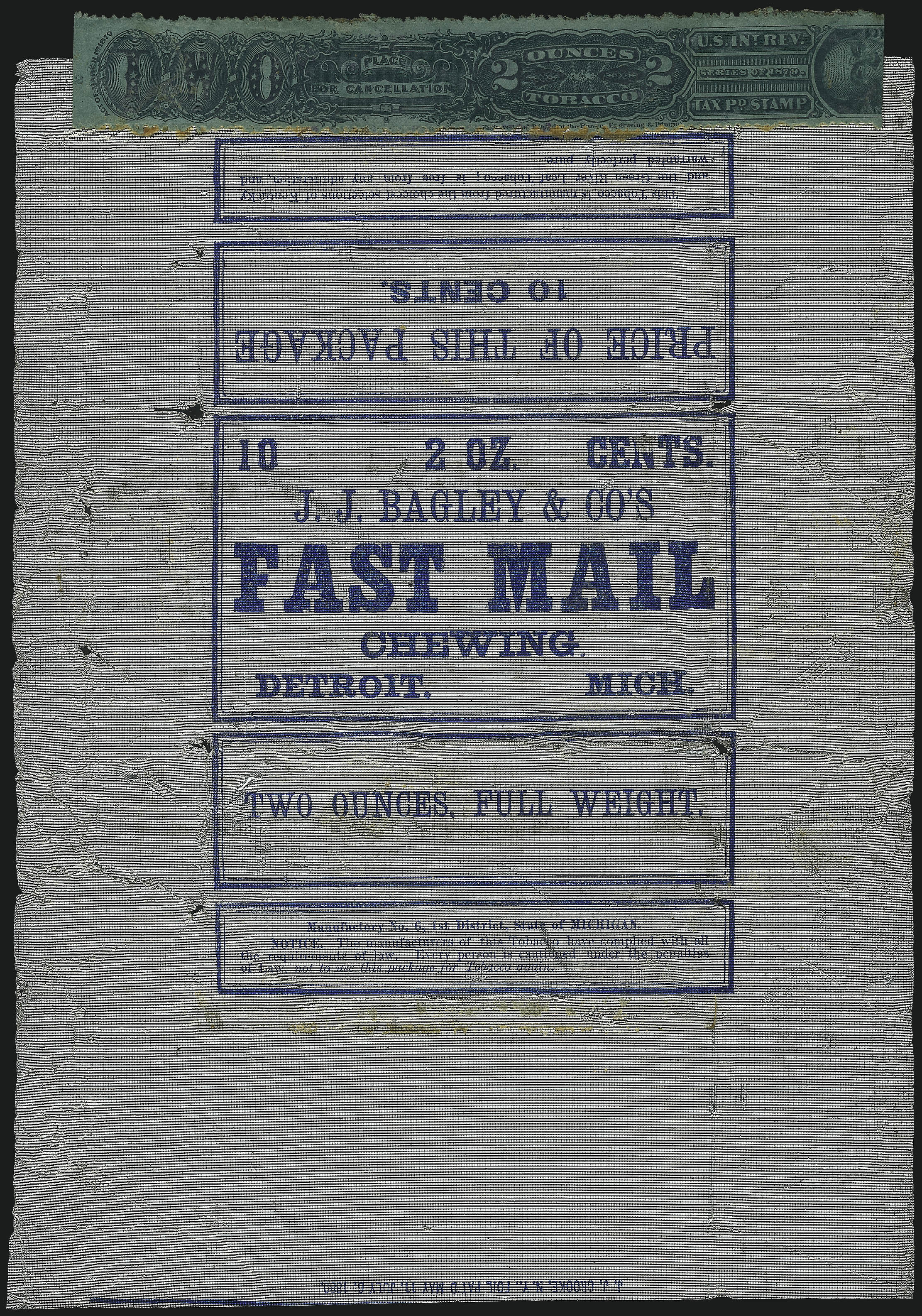 Sale no. 1067 — Lot no. 461 — Siegel Auction Galleries