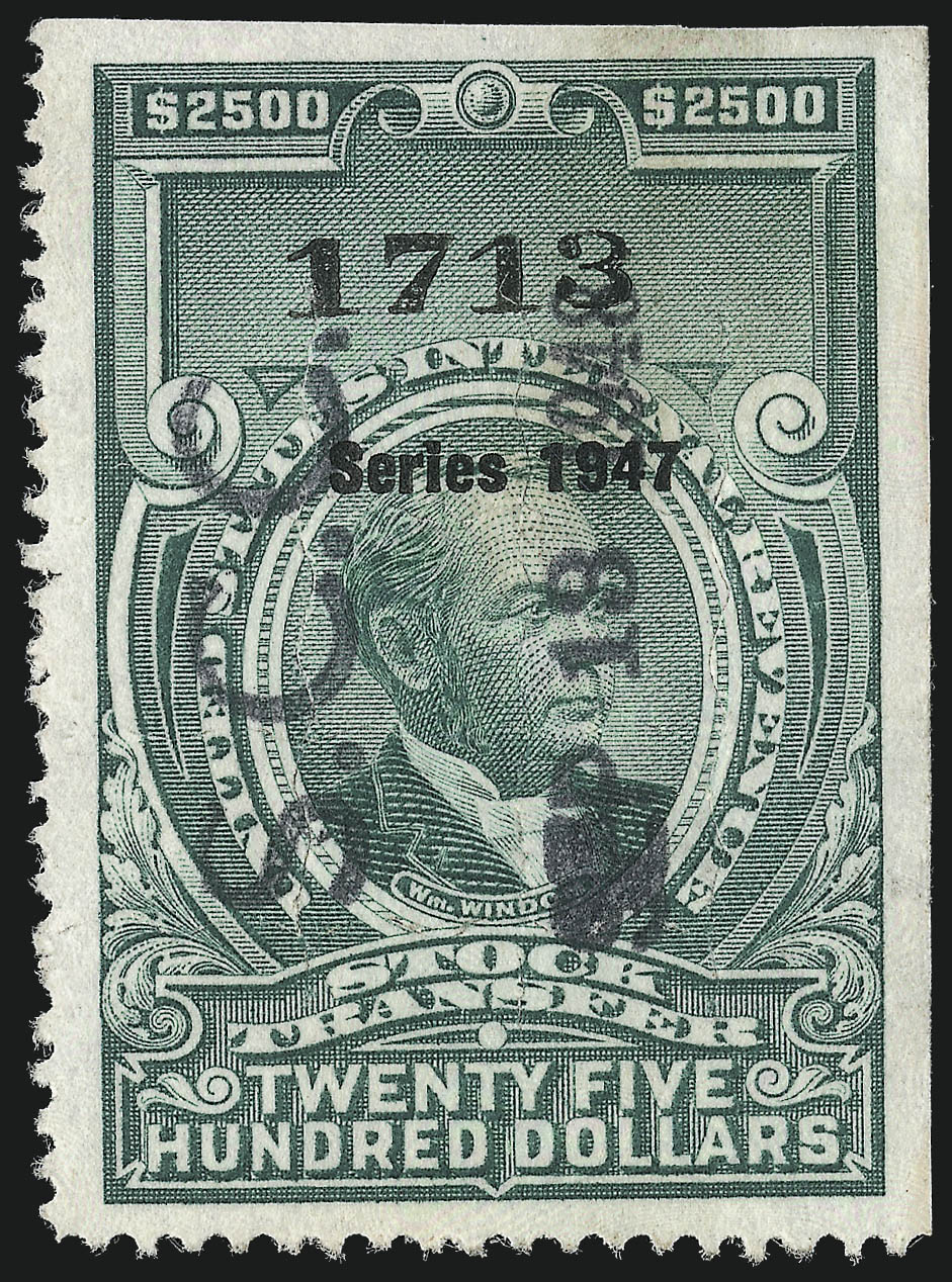 Sale no. 1067 — Lot no. 622 — Siegel Auction Galleries