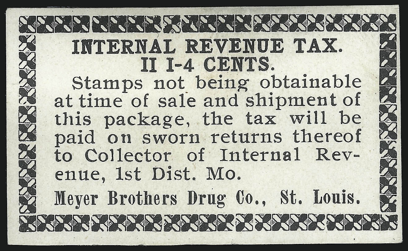 Sale no. 1067 — Lot no. 746 — Siegel Auction Galleries