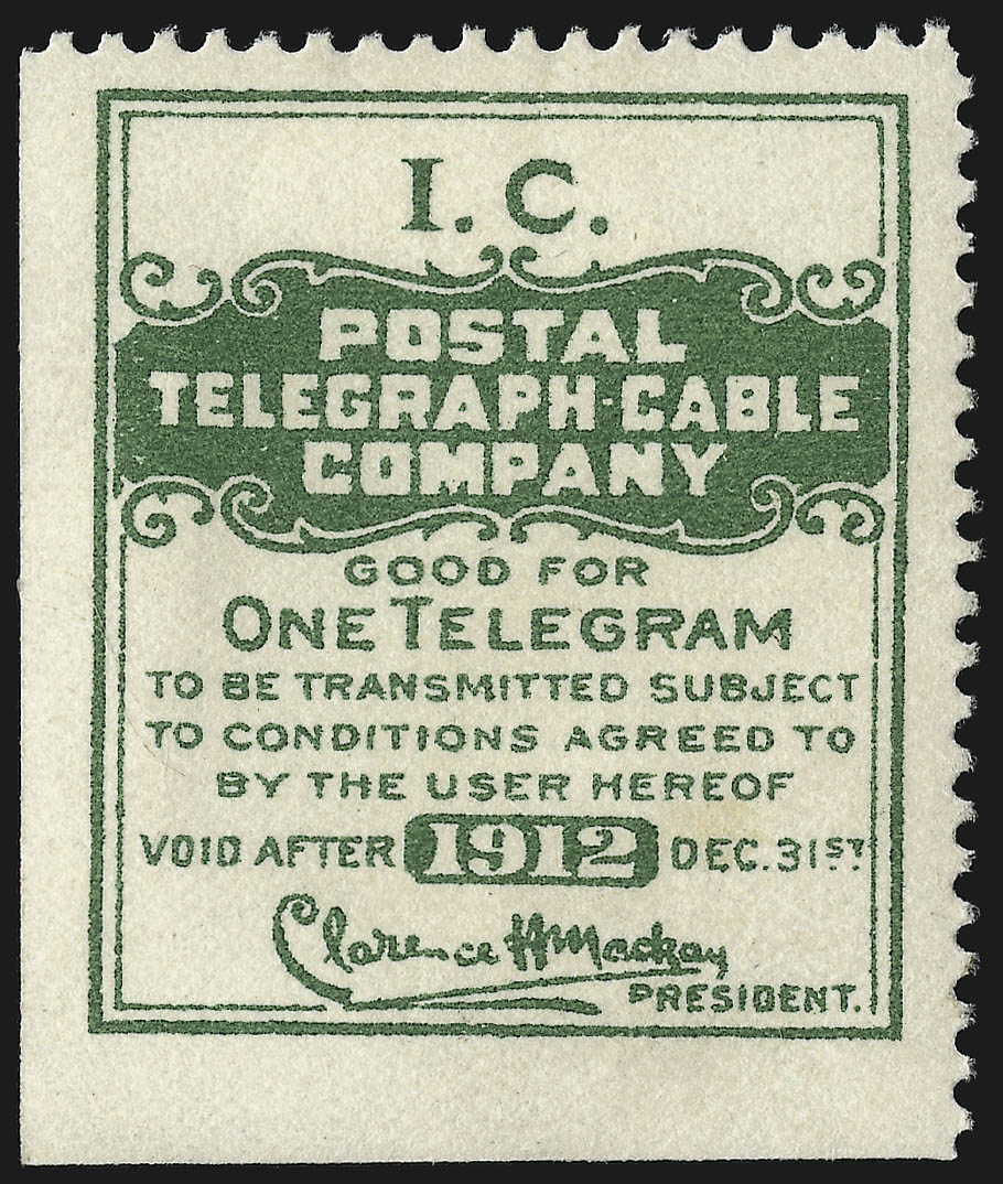 Sale no. 1067 — Lot no. 770 — Siegel Auction Galleries