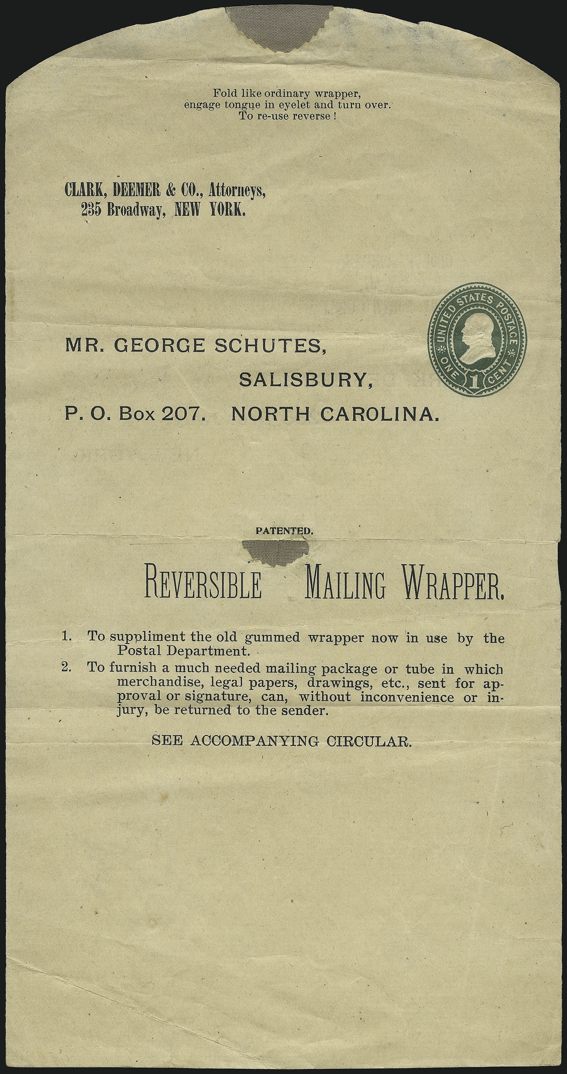 Sale no. 1068 — Lot no. 435 — Siegel Auction Galleries