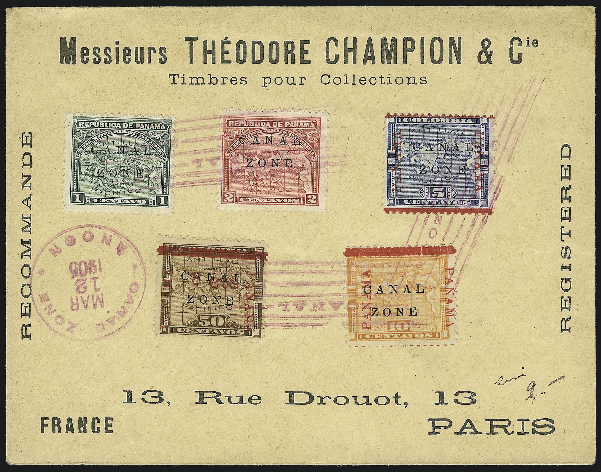 Sale no. 1068 — Lot no. 611 — Siegel Auction Galleries