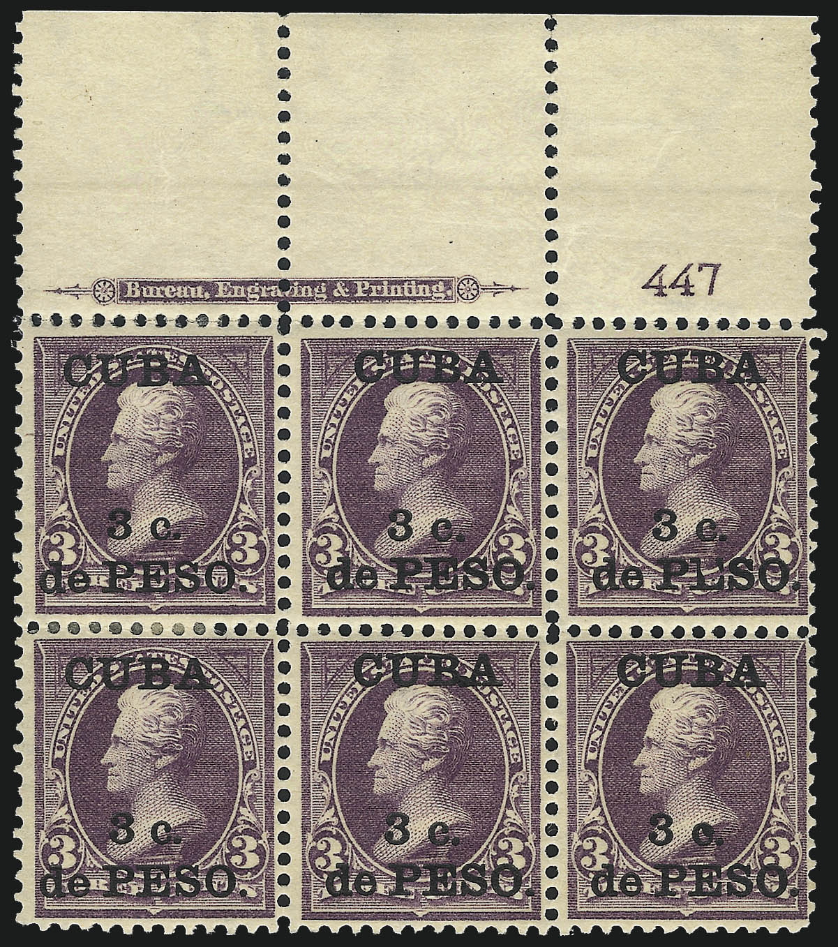 Sale no. 1068 — Lot no. 671 — Siegel Auction Galleries