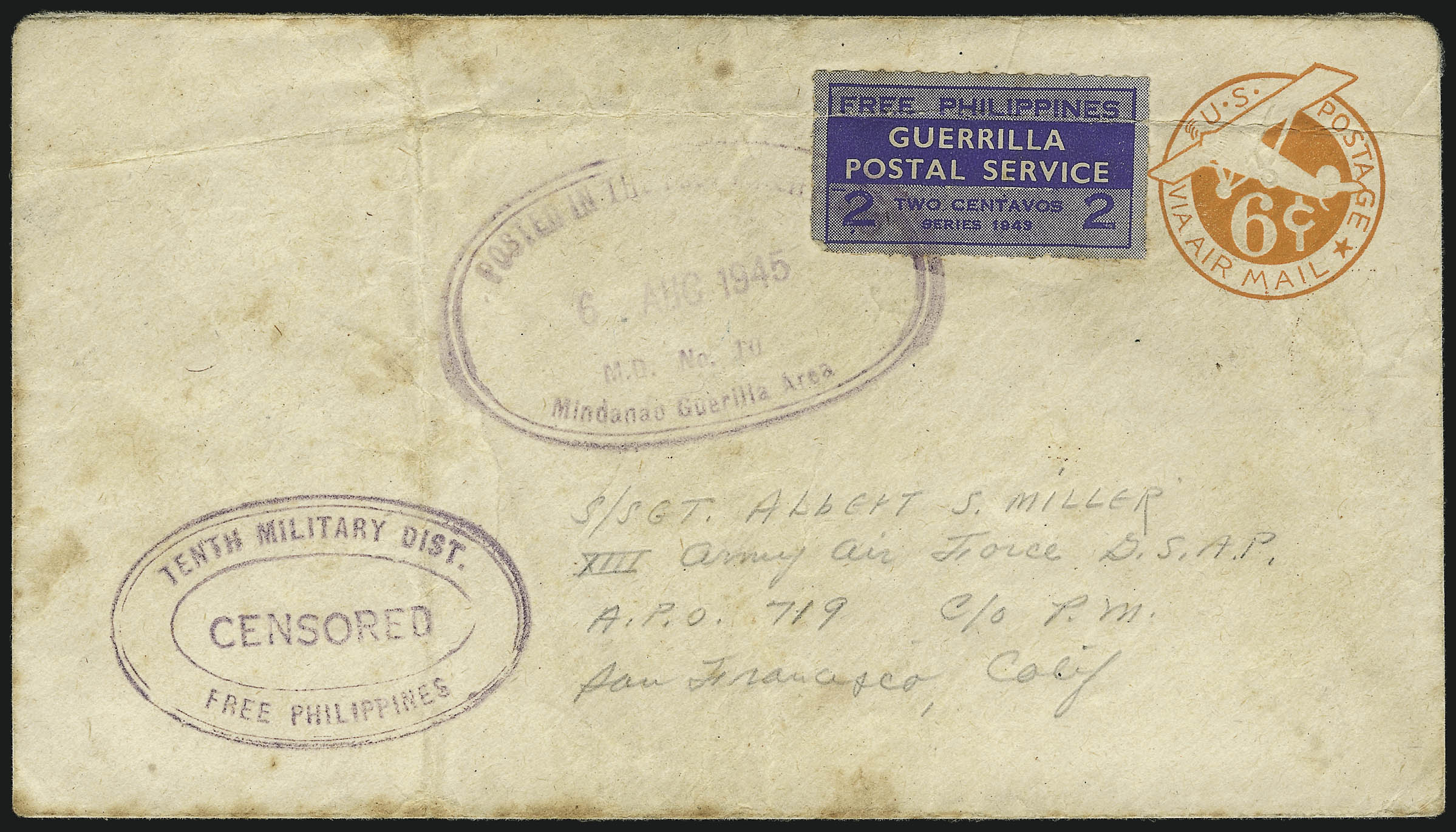 Sale no. 1068 — Lot no. 802 — Siegel Auction Galleries