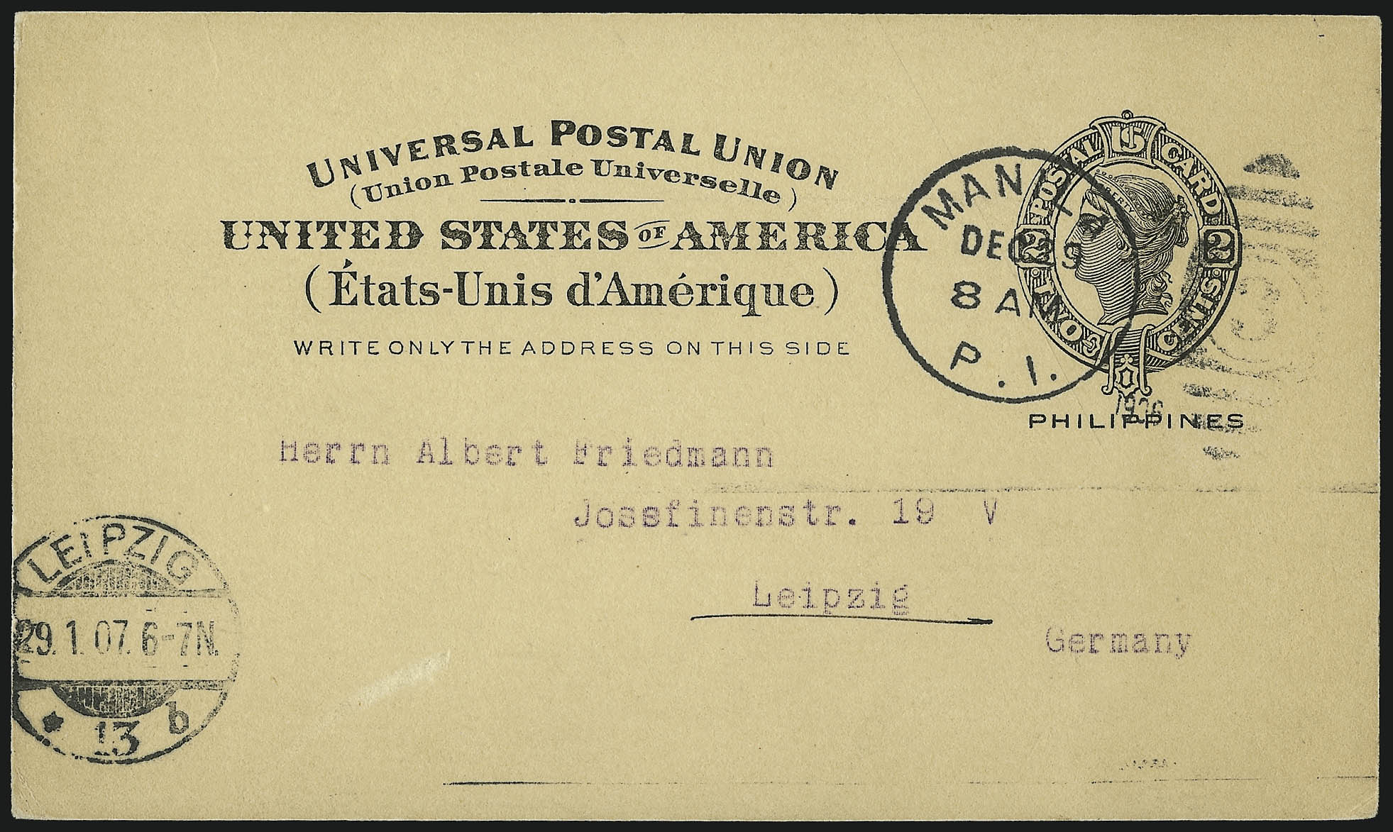 Sale no. 1068 — Lot no. 833 — Siegel Auction Galleries