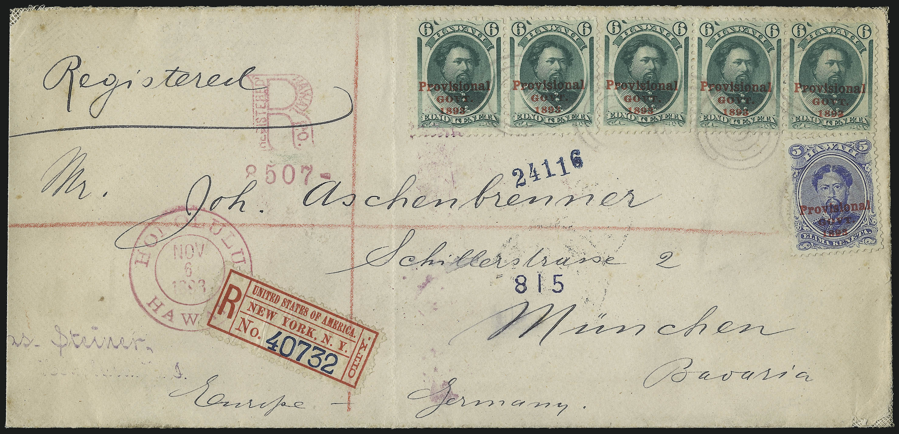 Sale no. 1068 — Lot no. 998 — Siegel Auction Galleries