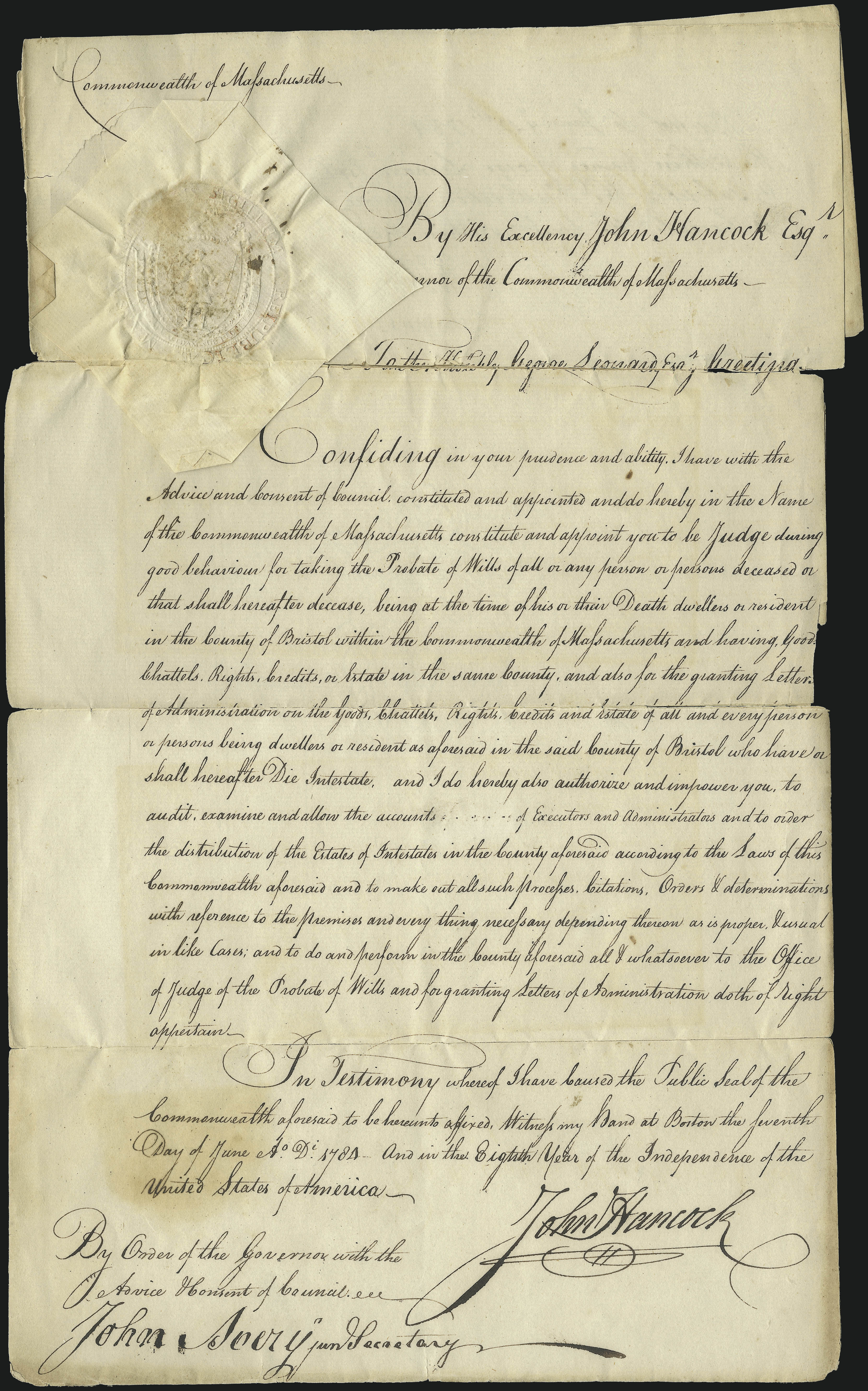 Sale no. 1075 — Lot no. 1001 — Siegel Auction Galleries