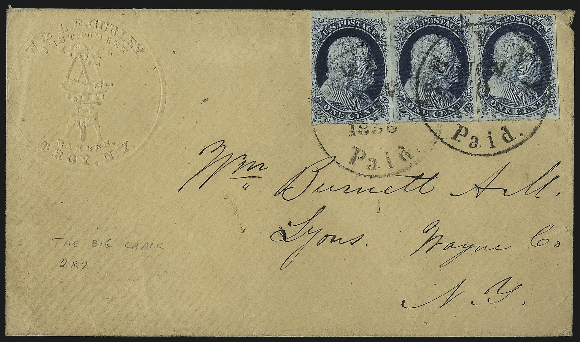 Sale no. 1075 — Lot no. 1036 — Siegel Auction Galleries