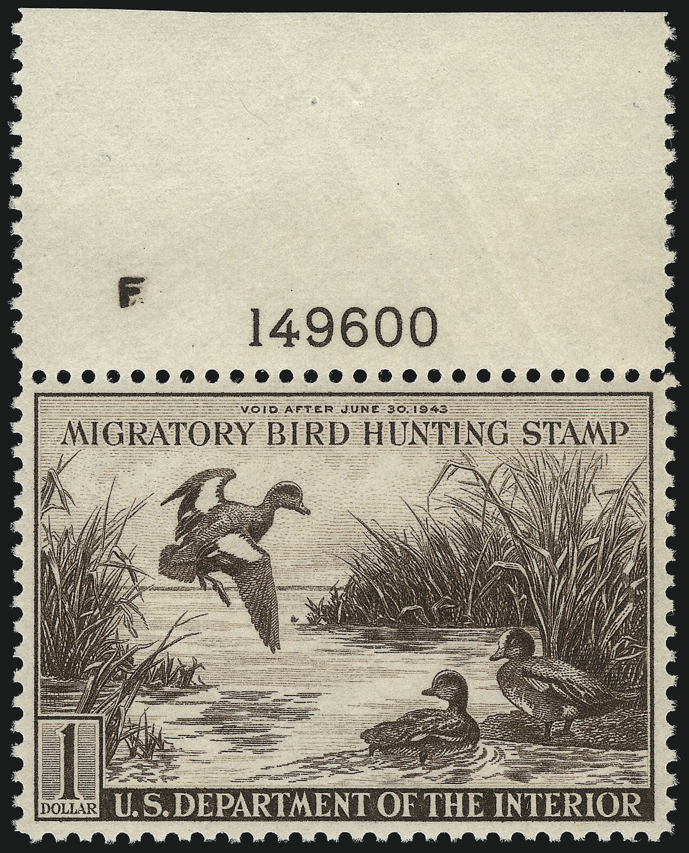 Sale no. 1076 — Lot no. 2023 — Siegel Auction Galleries