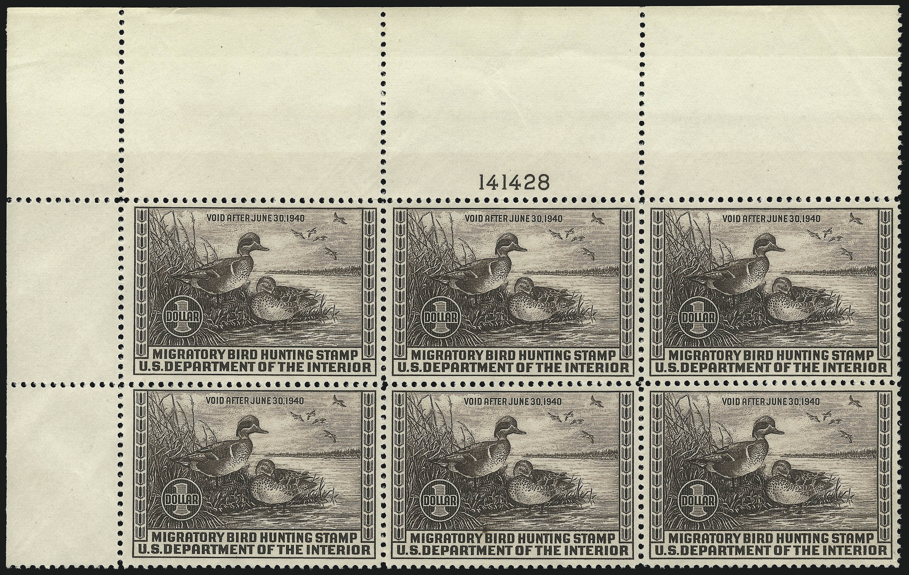 Sale no. 1076 — Lot no. 2046 — Siegel Auction Galleries