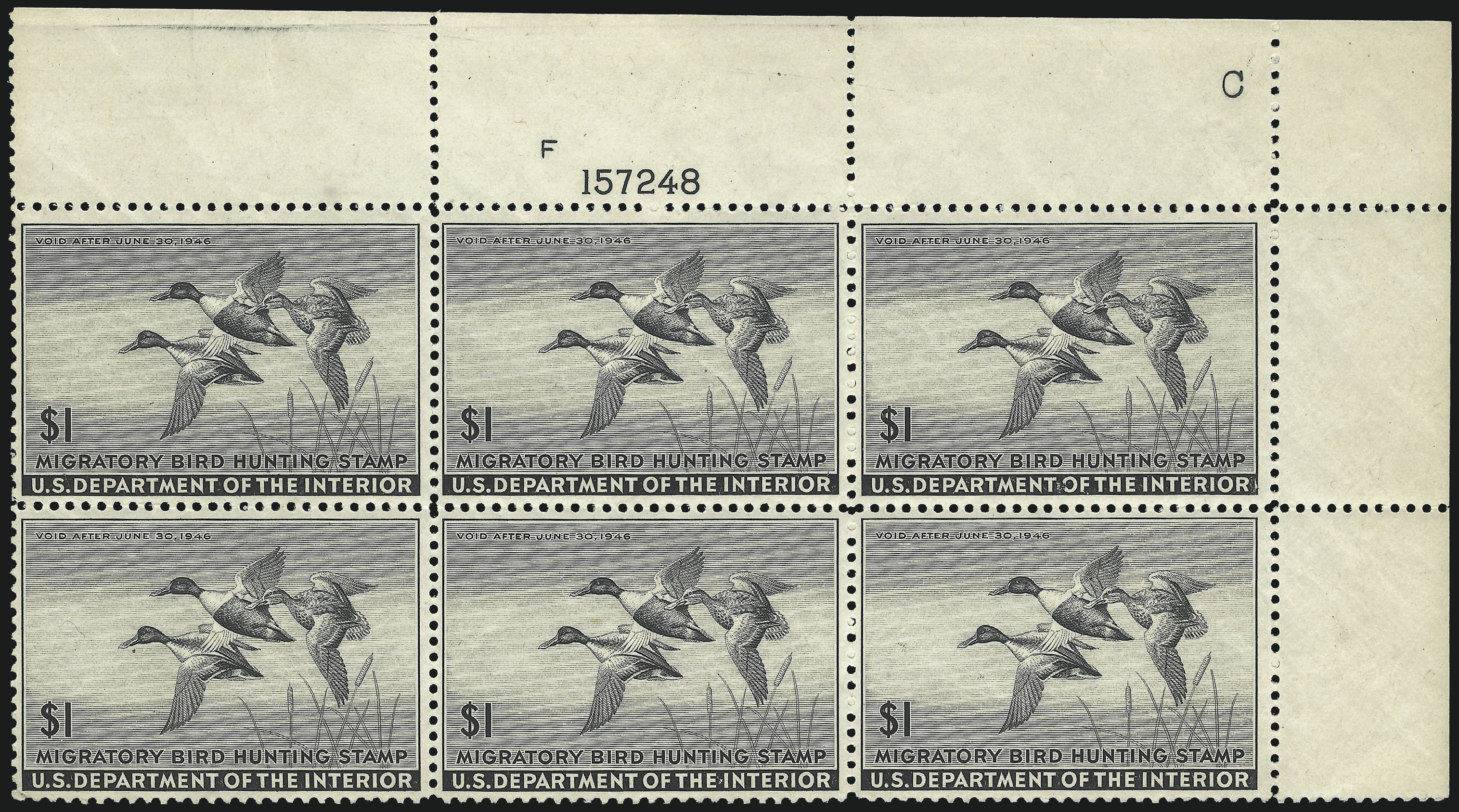 Sale no. 1076 — Lot no. 2052 — Siegel Auction Galleries