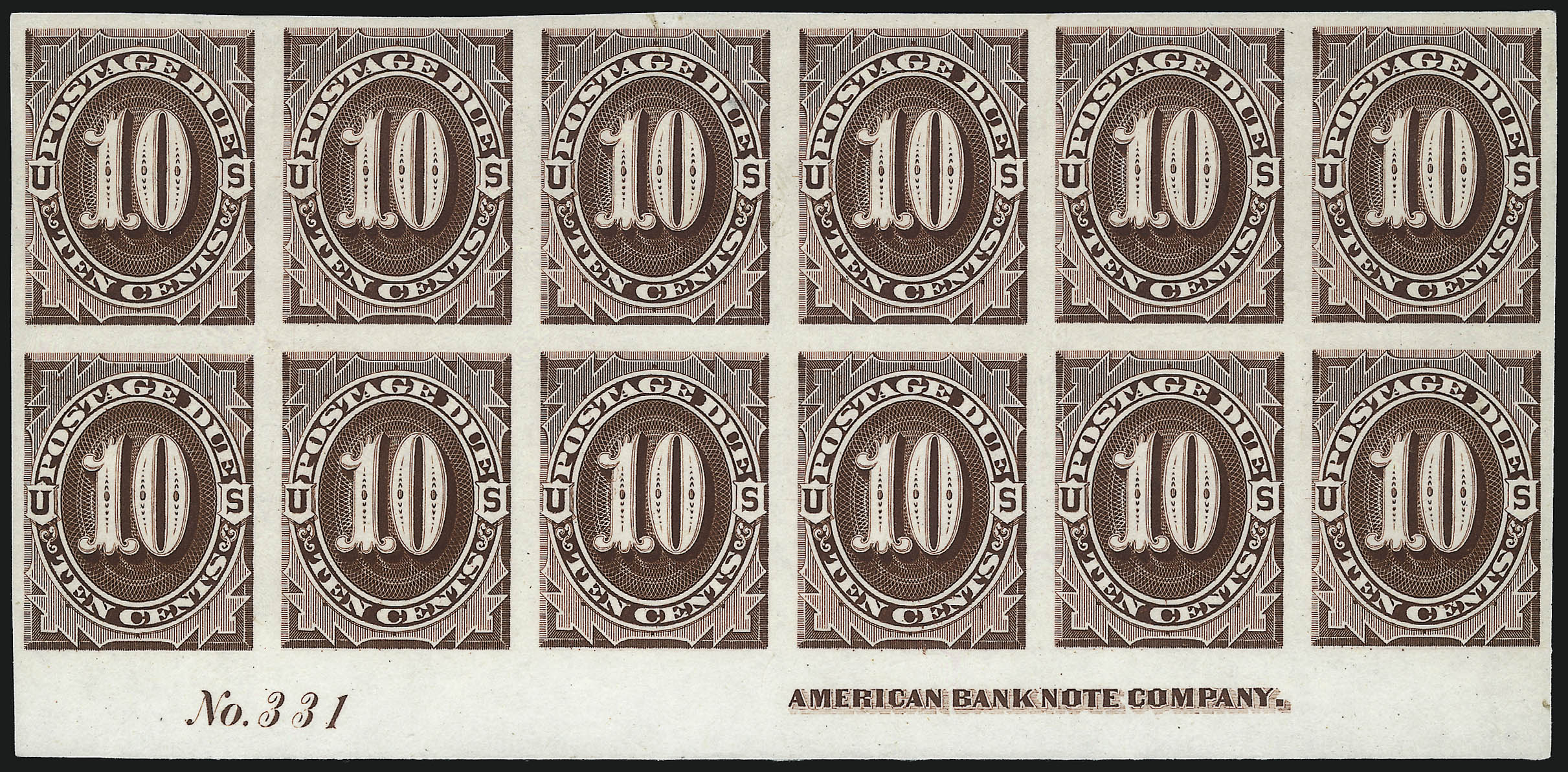 Sale no. 1077 — Lot no. 17 — Siegel Auction Galleries