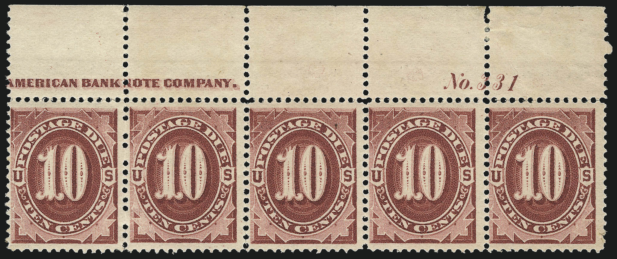 Sale no. 1077 — Lot no. 395 — Siegel Auction Galleries