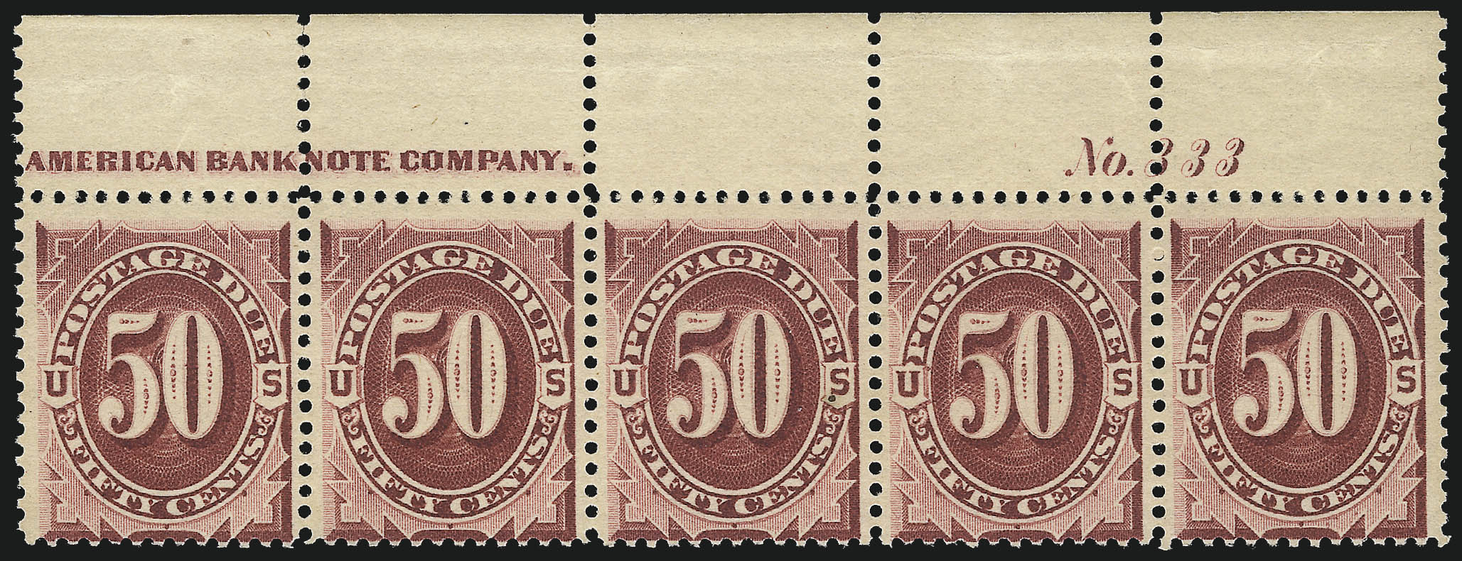 Sale no. 1077 — Lot no. 399 — Siegel Auction Galleries