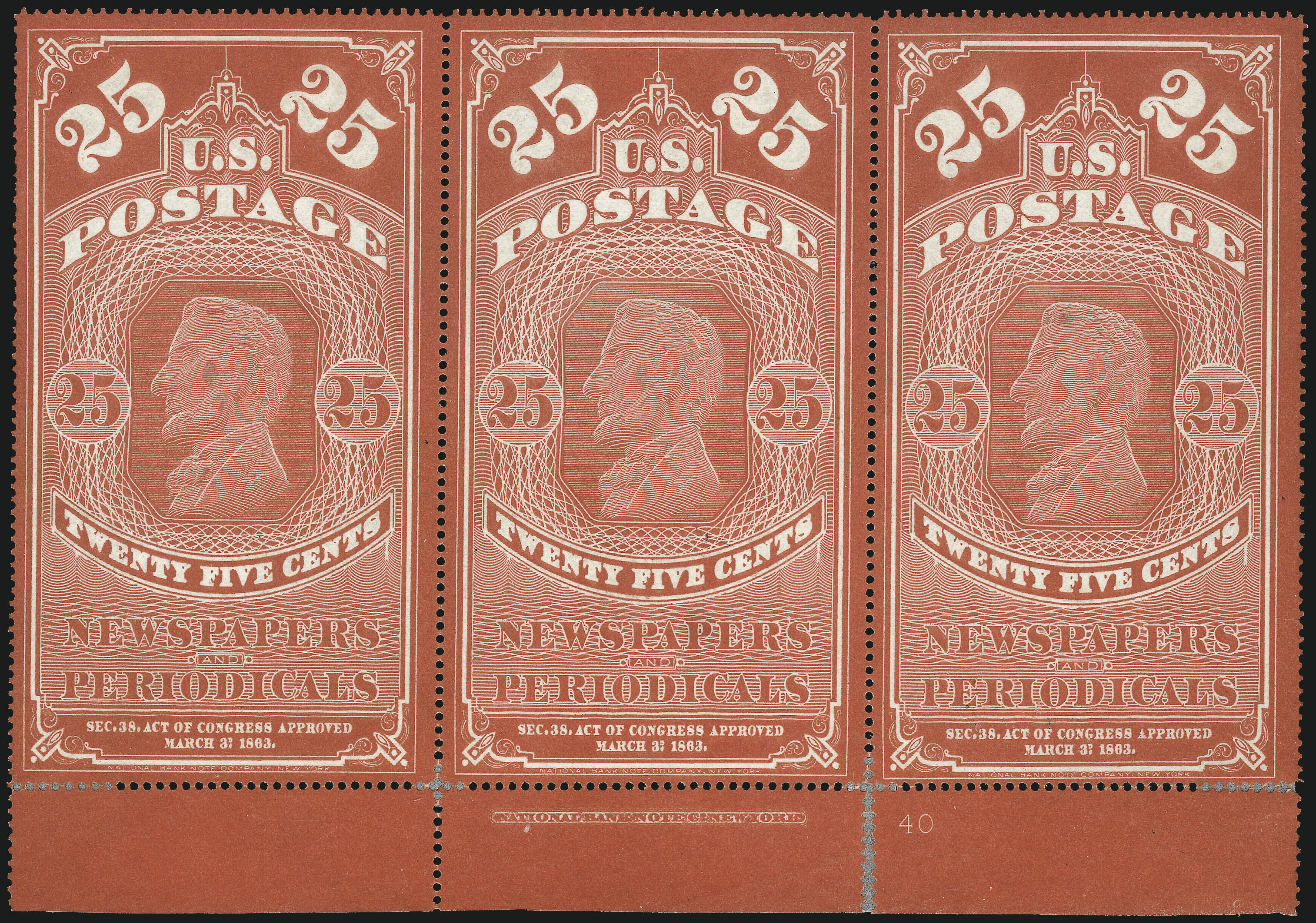 Sale no. 1077 — Lot no. 455 — Siegel Auction Galleries