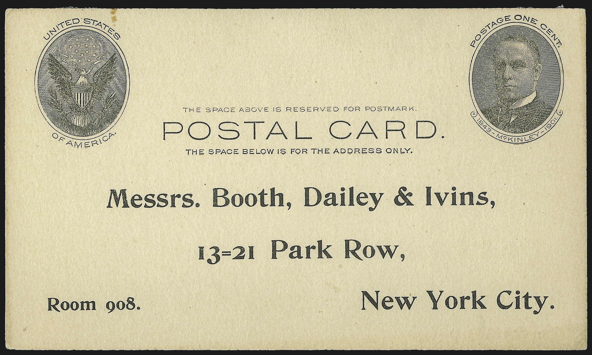 Sale no. 1077 — Lot no. 497 — Siegel Auction Galleries