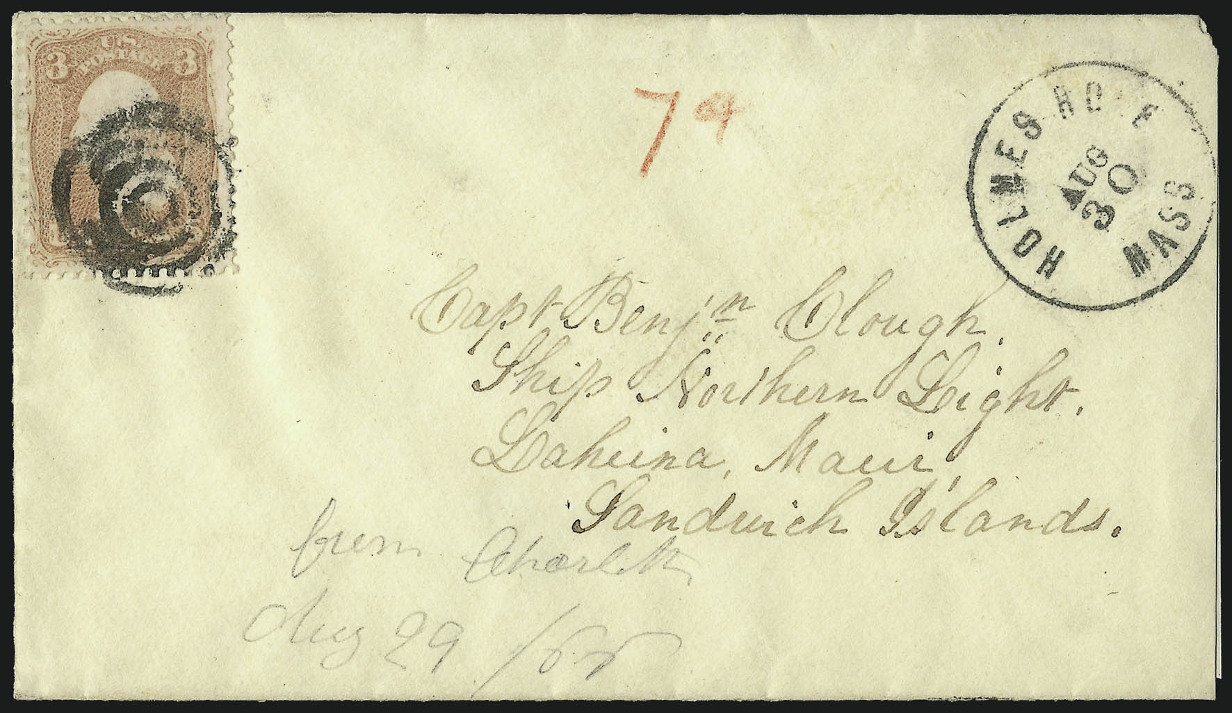 Sale no. 1077 — Lot no. 741 — Siegel Auction Galleries