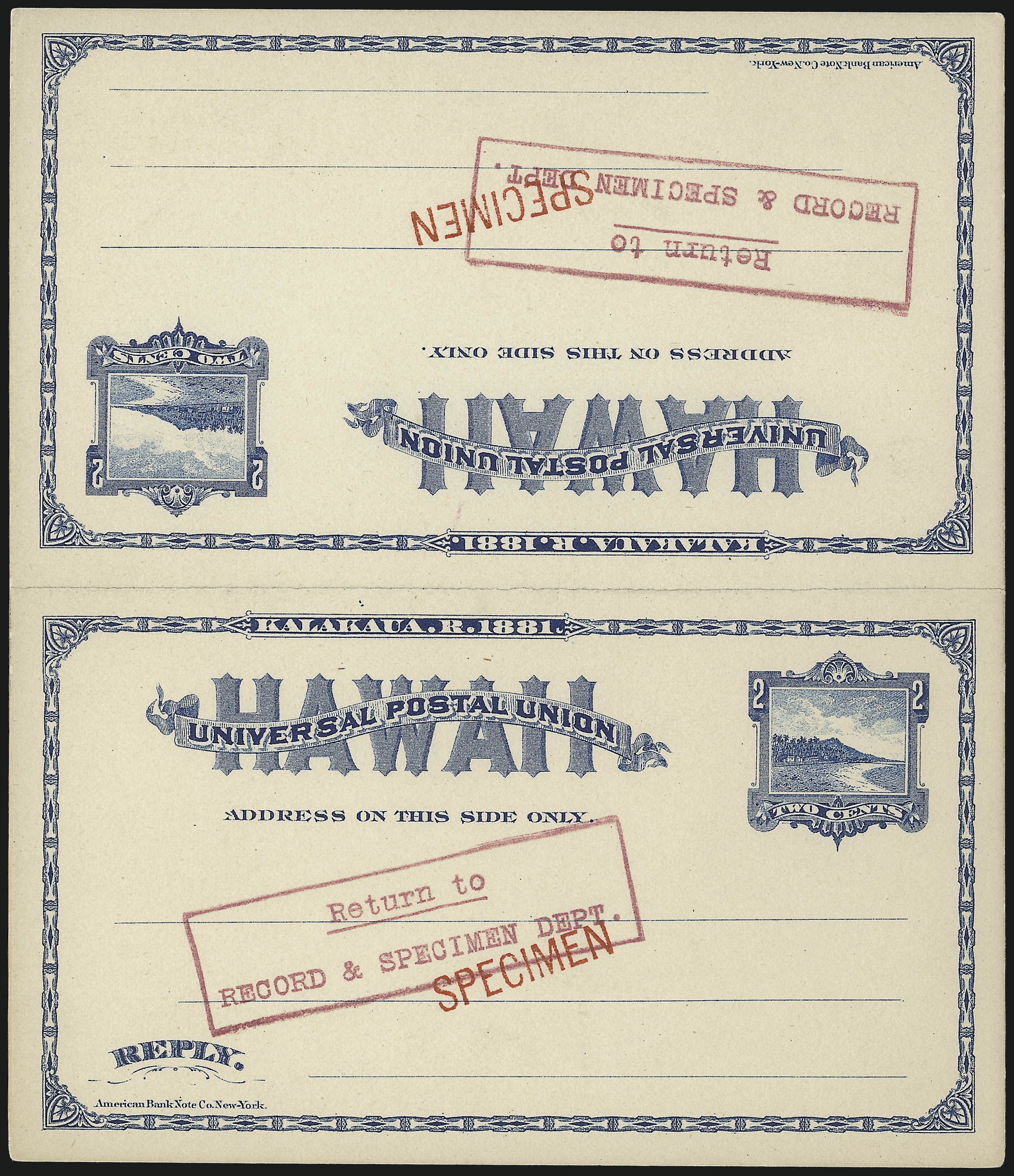 Sale no. 1077 — Lot no. 791 — Siegel Auction Galleries