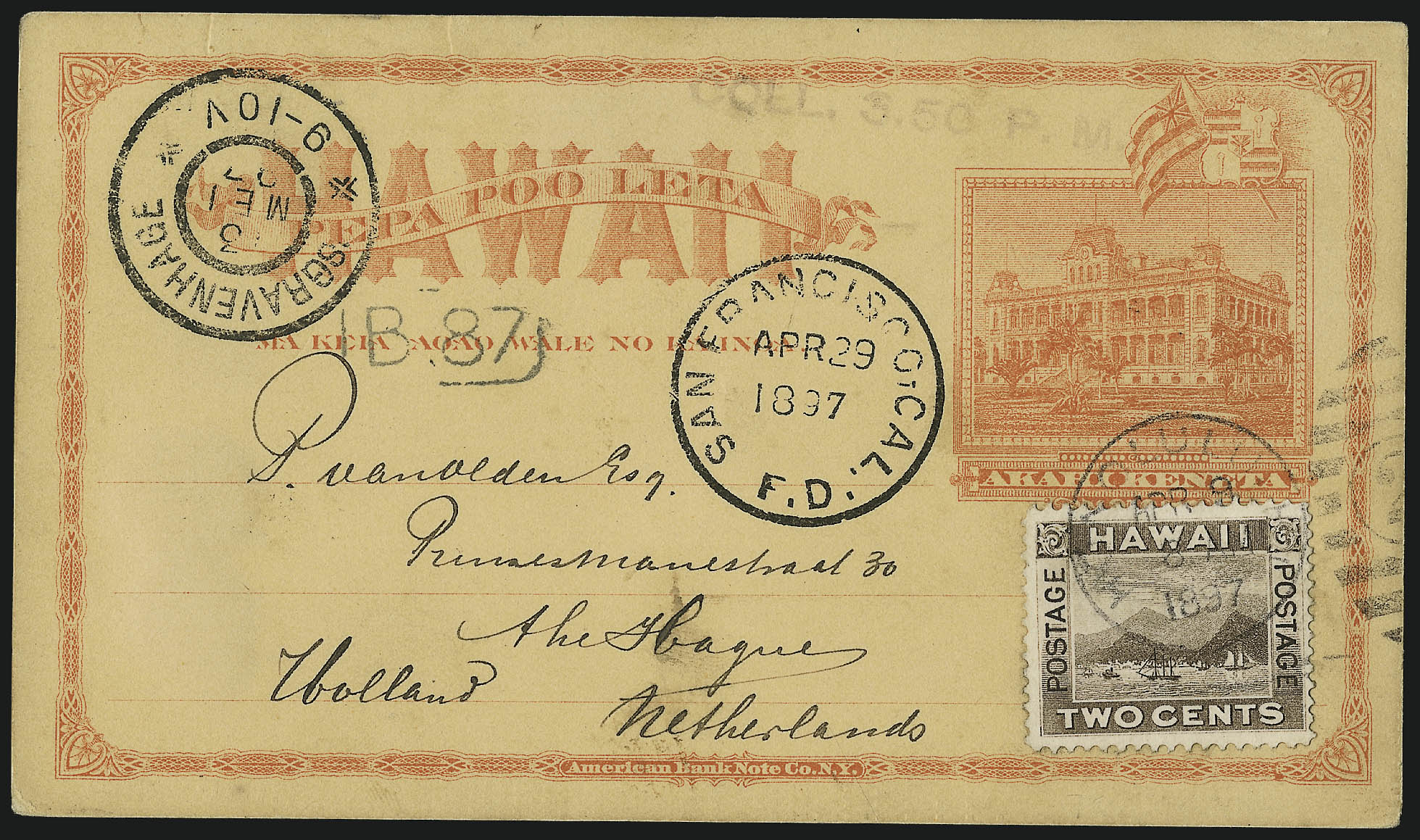 Sale no. 1077 — Lot no. 798 — Siegel Auction Galleries