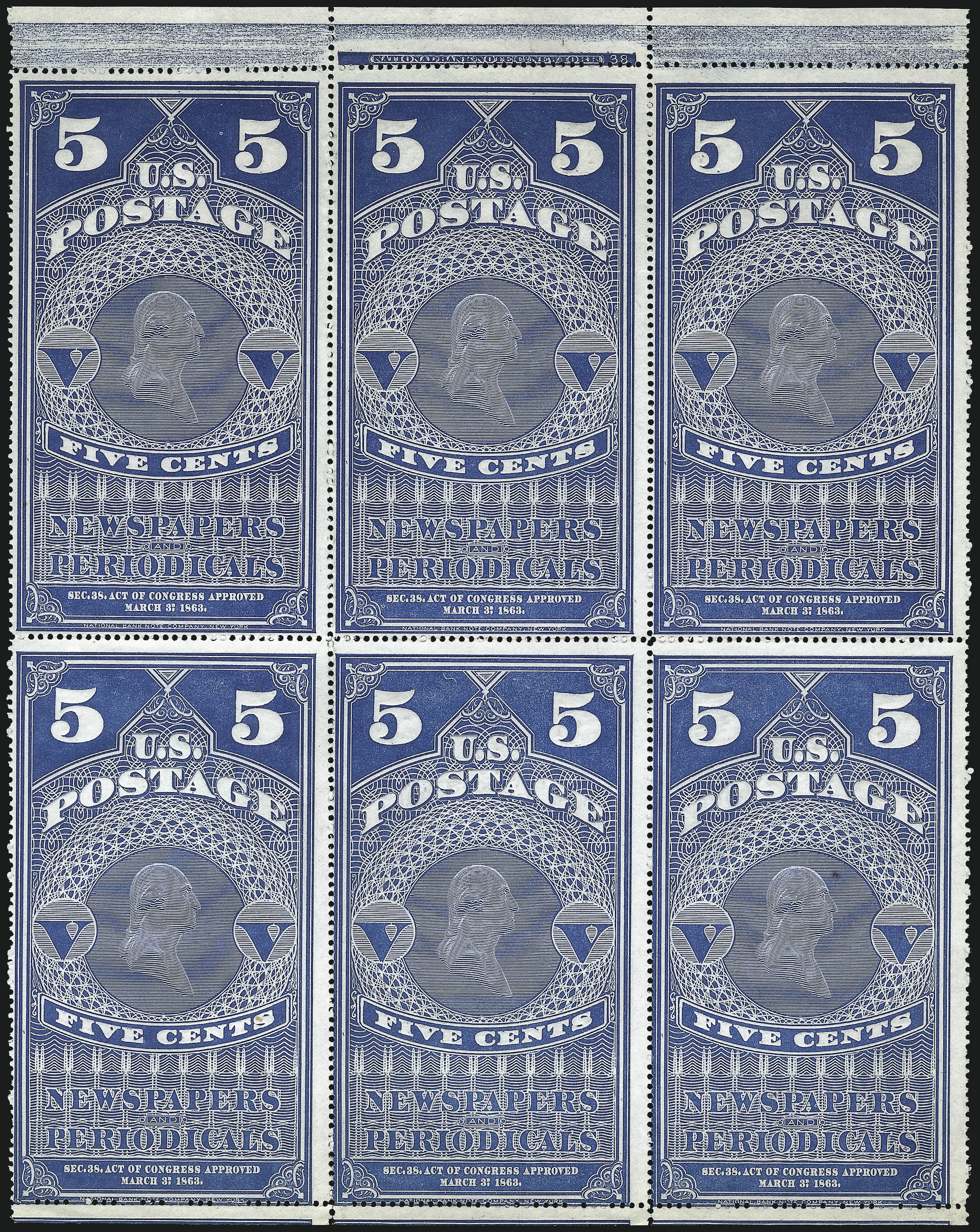 Sale no. 1079 — Lot no. 2059 — Siegel Auction Galleries