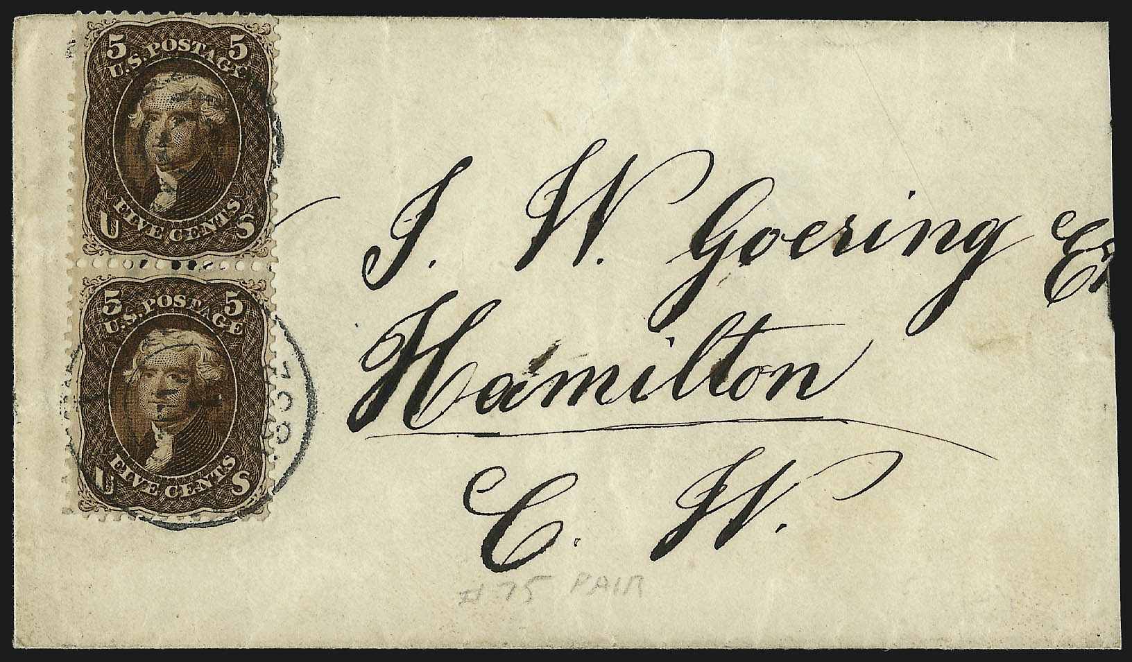 Sale no. 1082 — Lot no. 380 — Siegel Auction Galleries