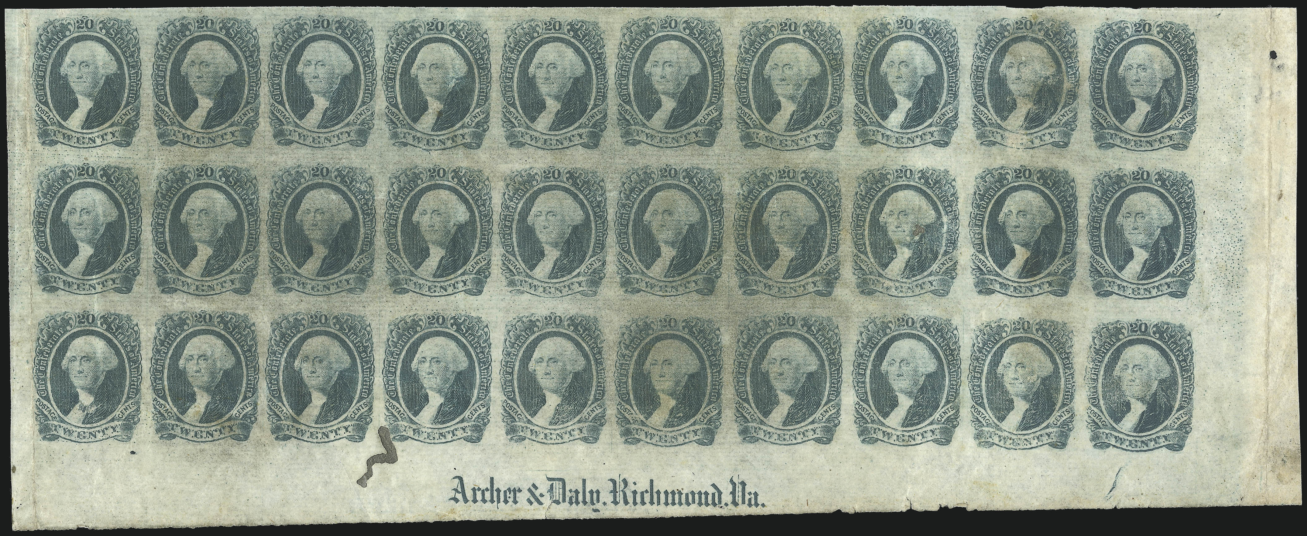 Sale no. 1082 — Lot no. 615 — Siegel Auction Galleries