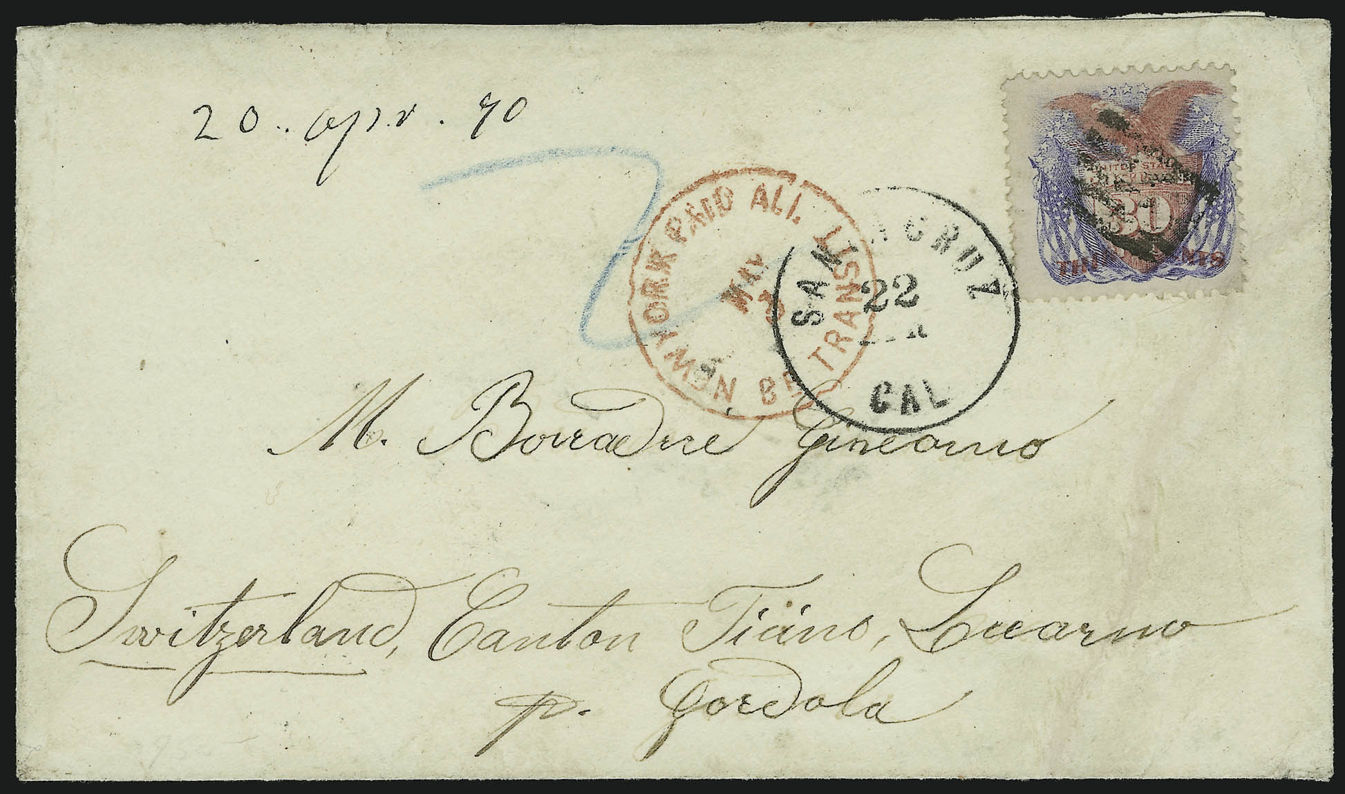 Sale no. 1084 — Lot no. 3344 — Siegel Auction Galleries