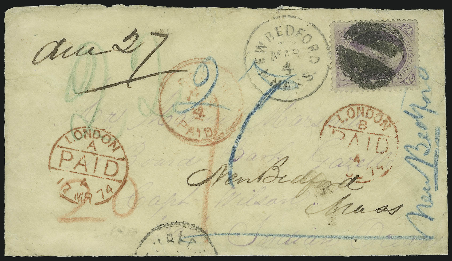 Sale no. 1084 — Lot no. 3406 — Siegel Auction Galleries