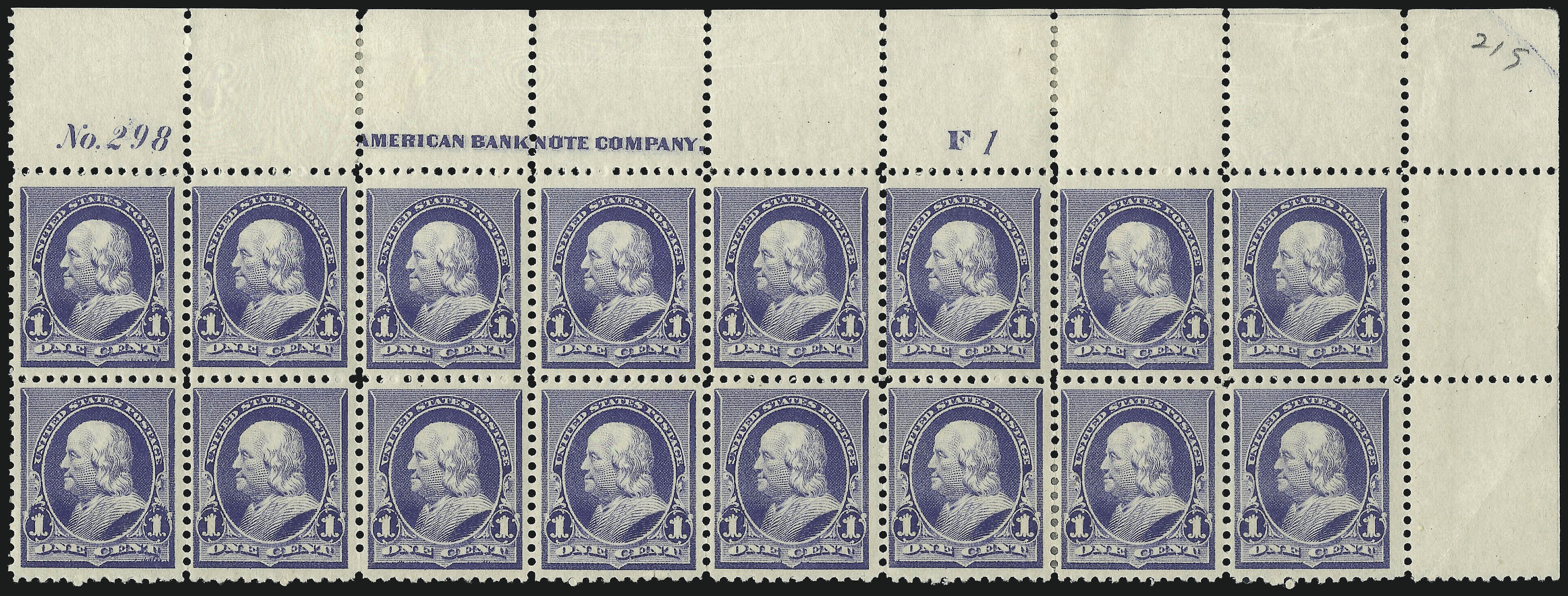 Sale no. 1084 — Lot no. 3496 — Siegel Auction Galleries