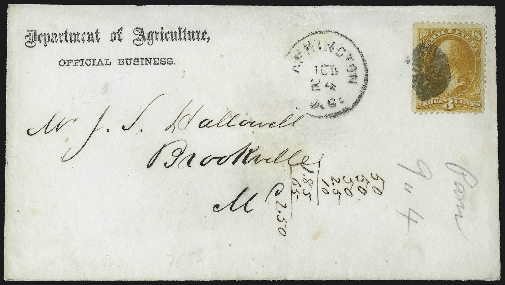 Sale no. 1085 — Lot no. 4022 — Siegel Auction Galleries