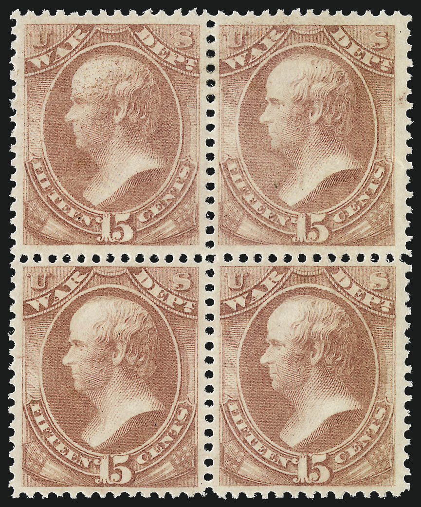 Sale no. 1085 — Lot no. 4165 — Siegel Auction Galleries