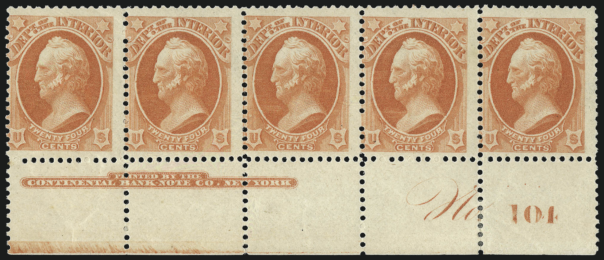 Sale no. 1085 — Lot no. 4199 — Siegel Auction Galleries