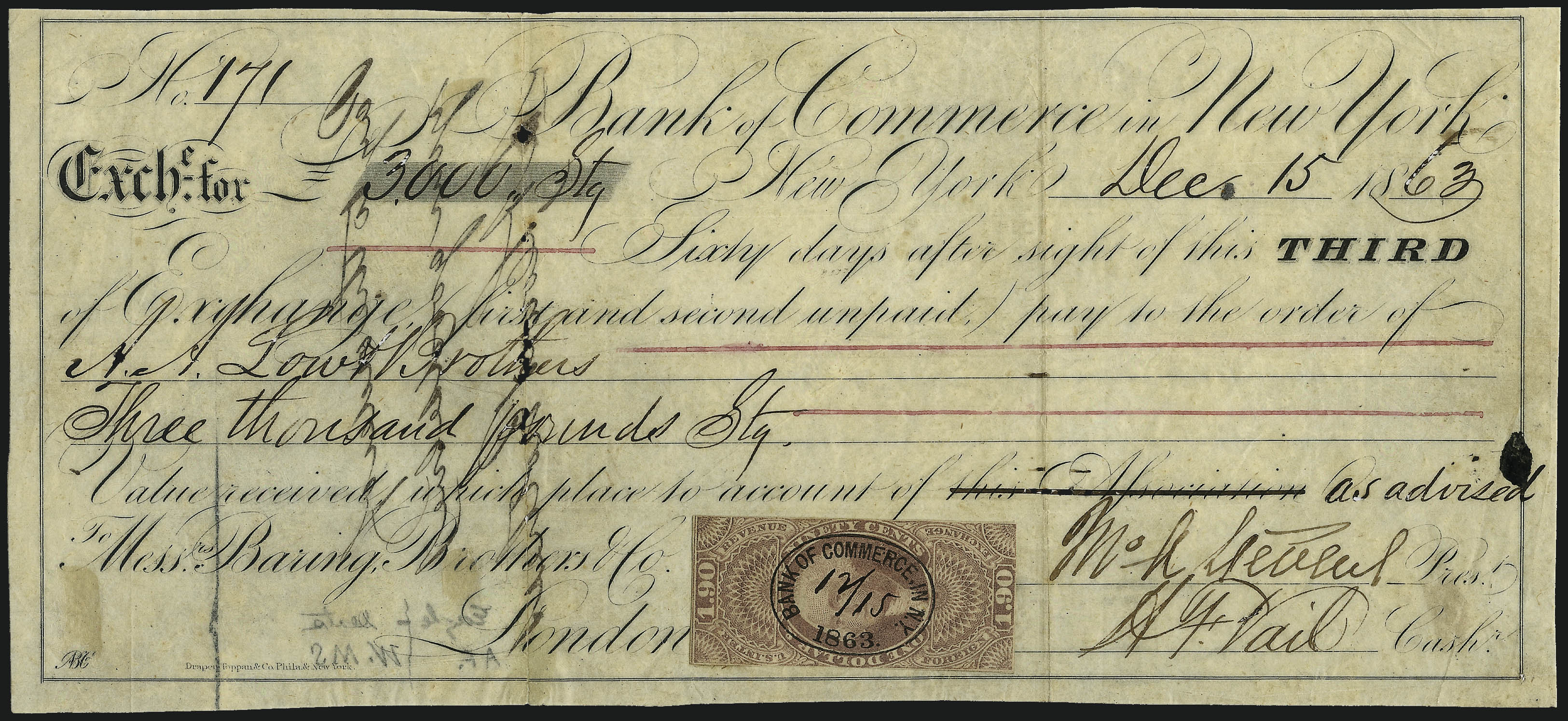 Sale no. 1089 — Lot no. 240 — Siegel Auction Galleries