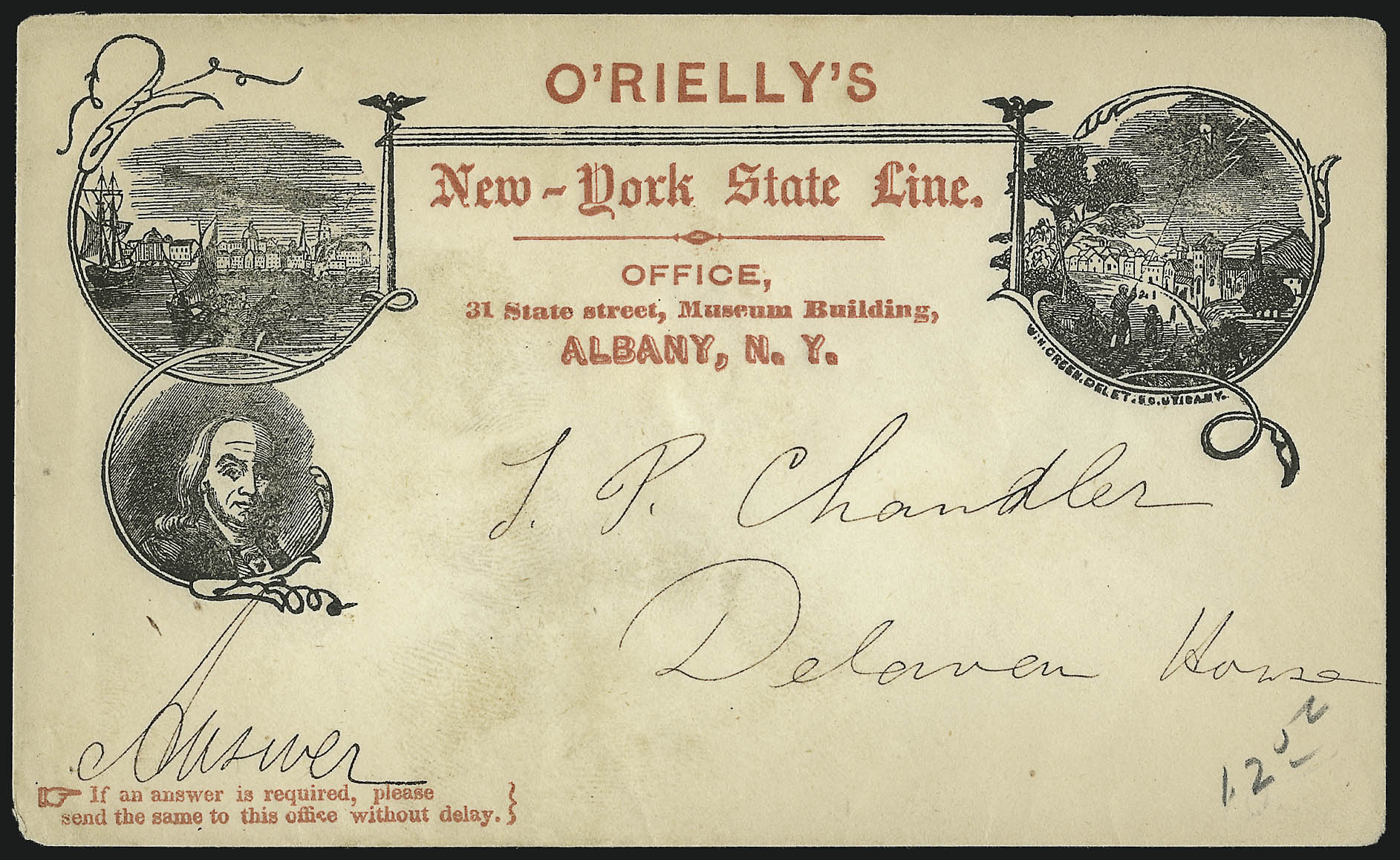 Sale no. 1090 — Lot no. 1848 — Siegel Auction Galleries