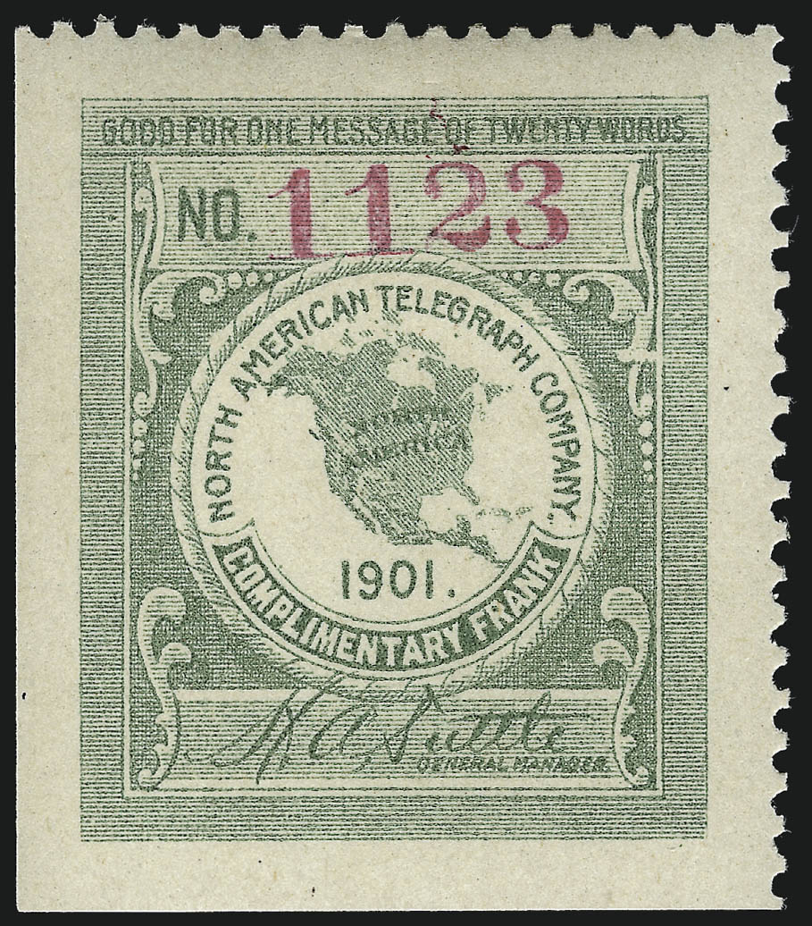 Sale no. 1090 — Lot no. 1879 — Siegel Auction Galleries