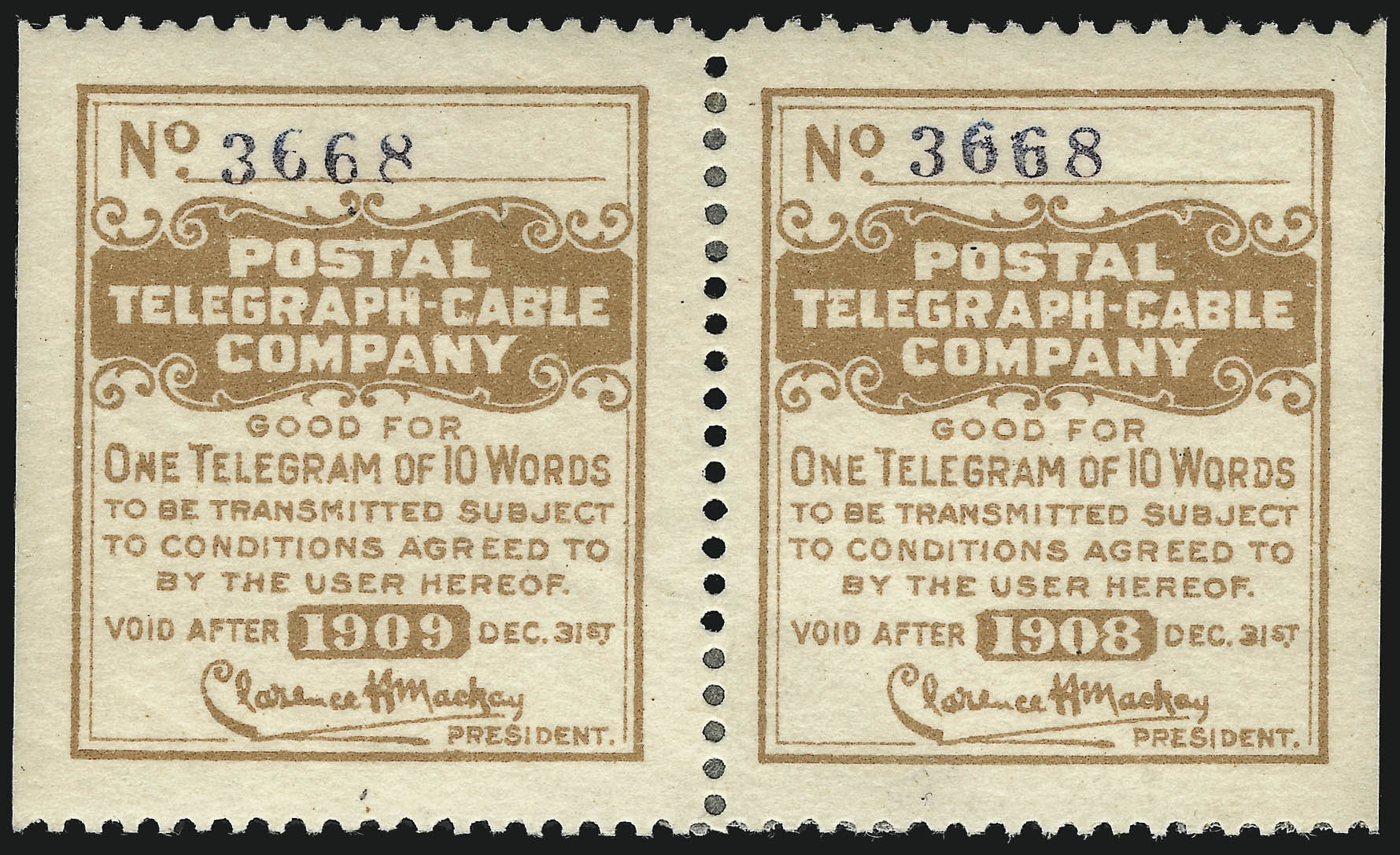 Sale no. 1090 — Lot no. 1898 — Siegel Auction Galleries