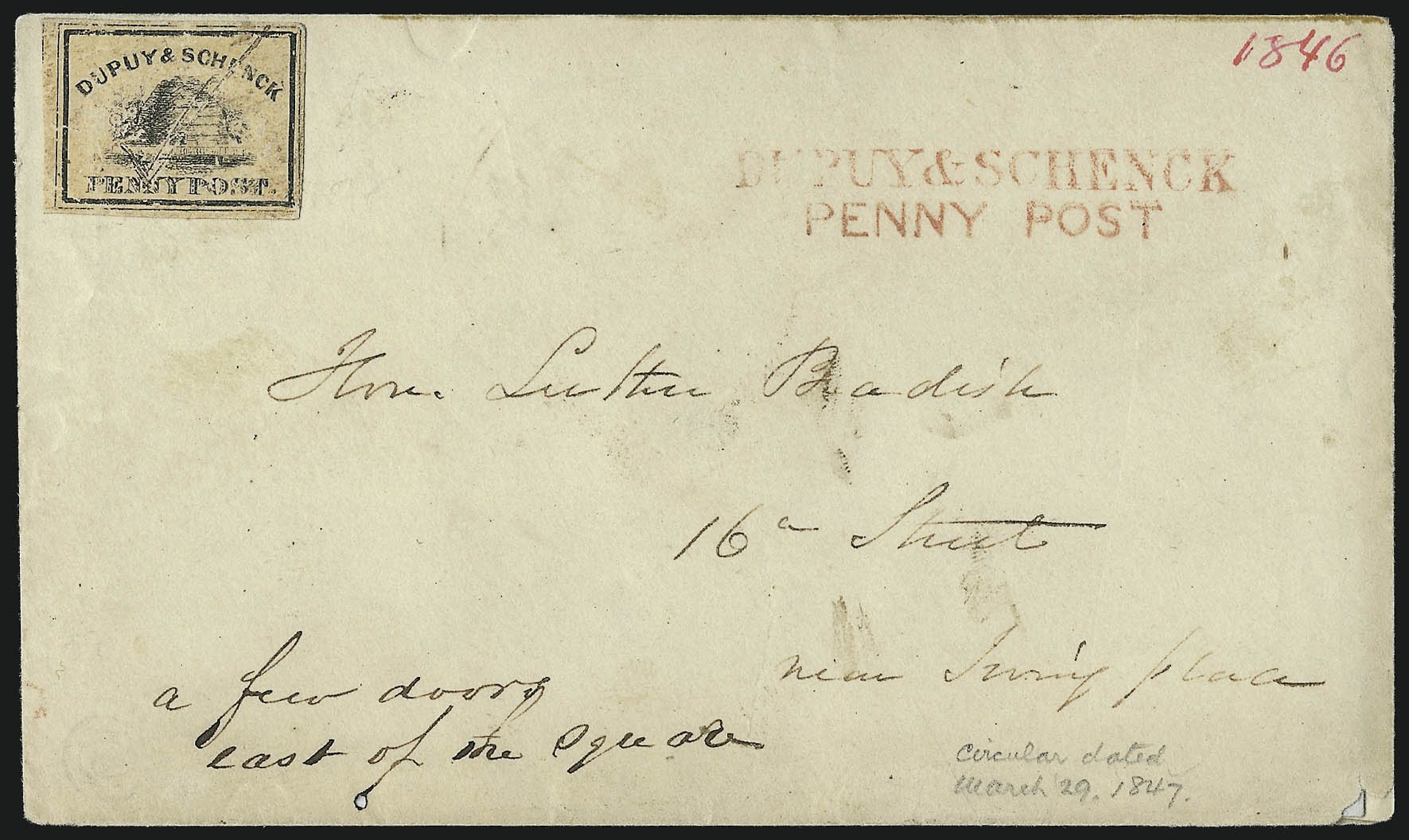 Sale no. 1090 — Lot no. 1952 — Siegel Auction Galleries