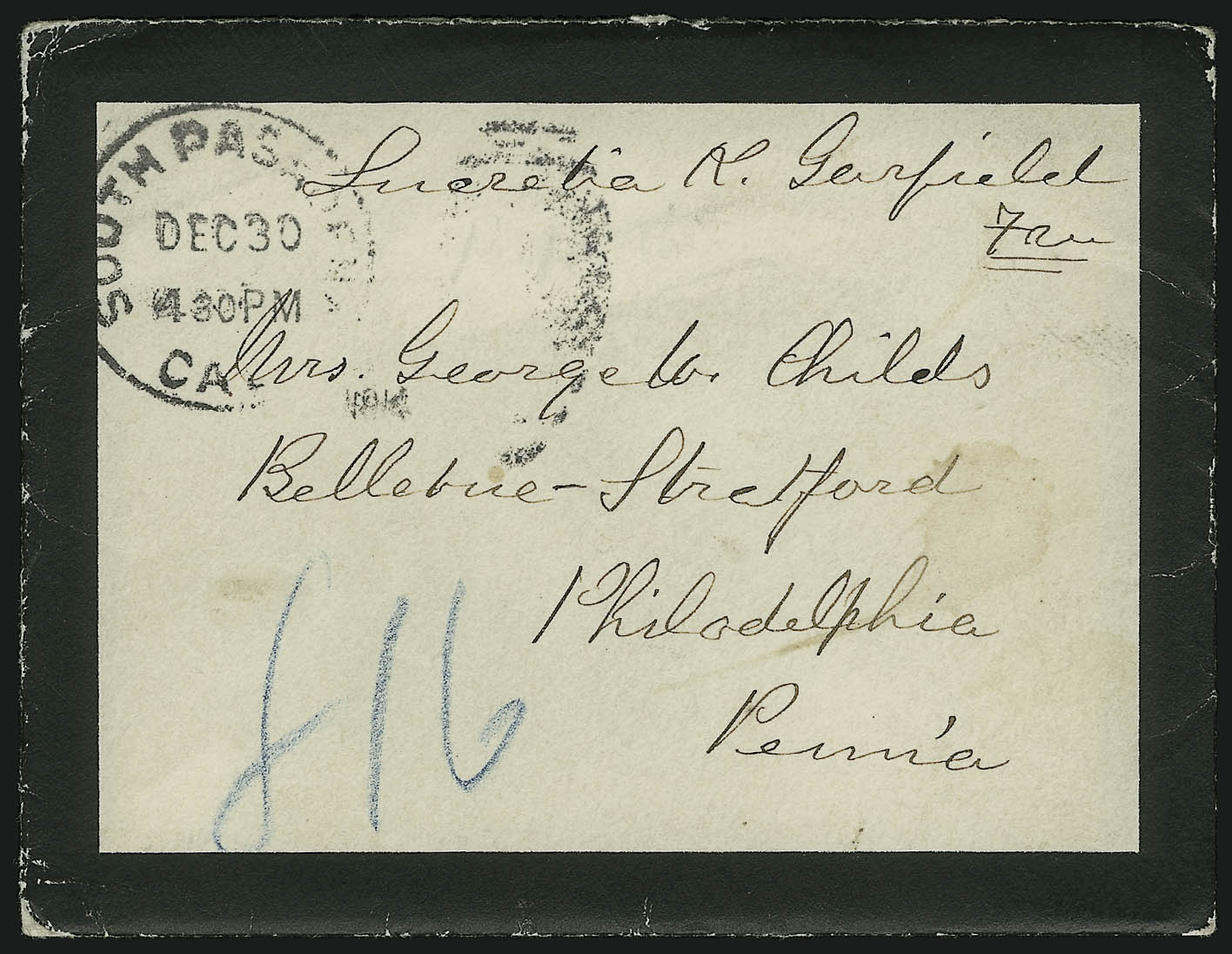 Sale no. 1090 — Lot no. 1978 — Siegel Auction Galleries