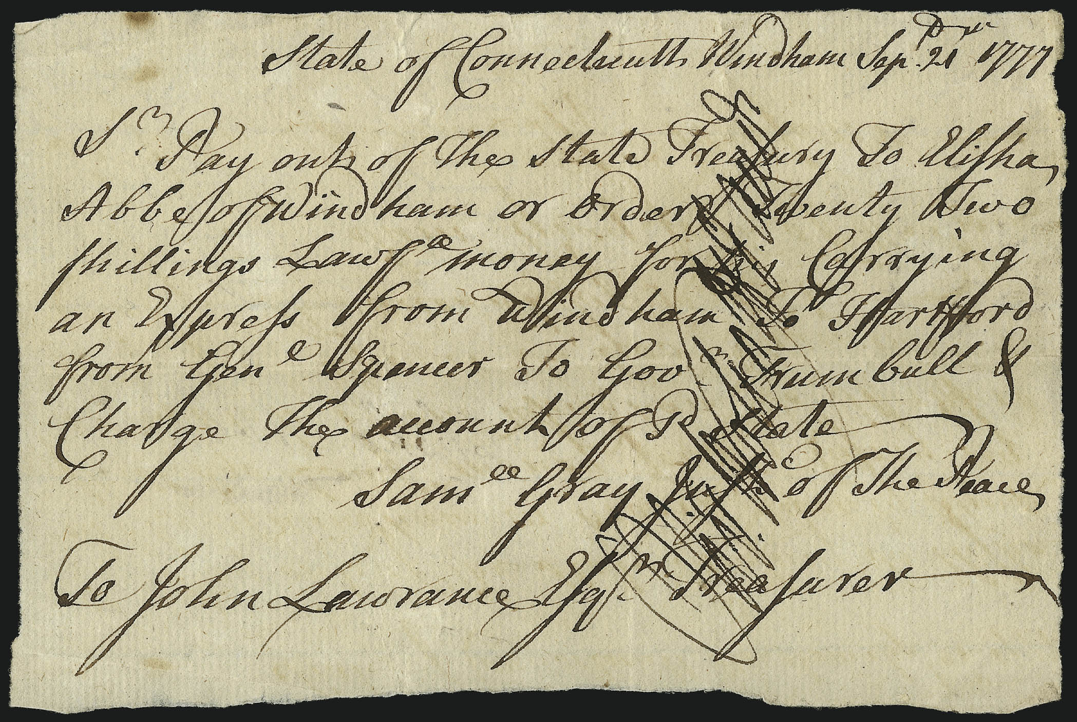 Sale no. 1090 — Lot no. 2013 — Siegel Auction Galleries