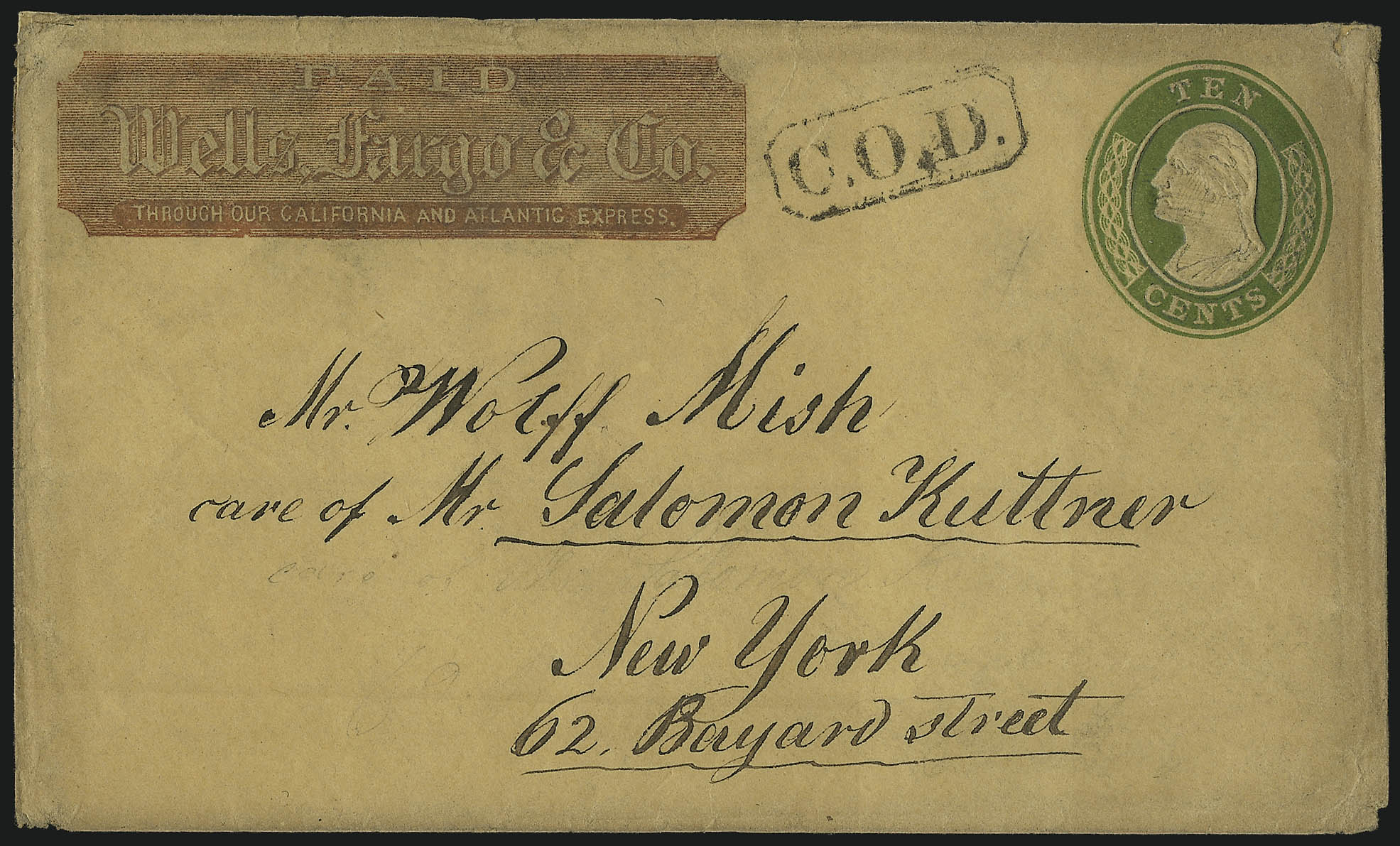 Sale no. 1090 — Lot no. 2058 — Siegel Auction Galleries