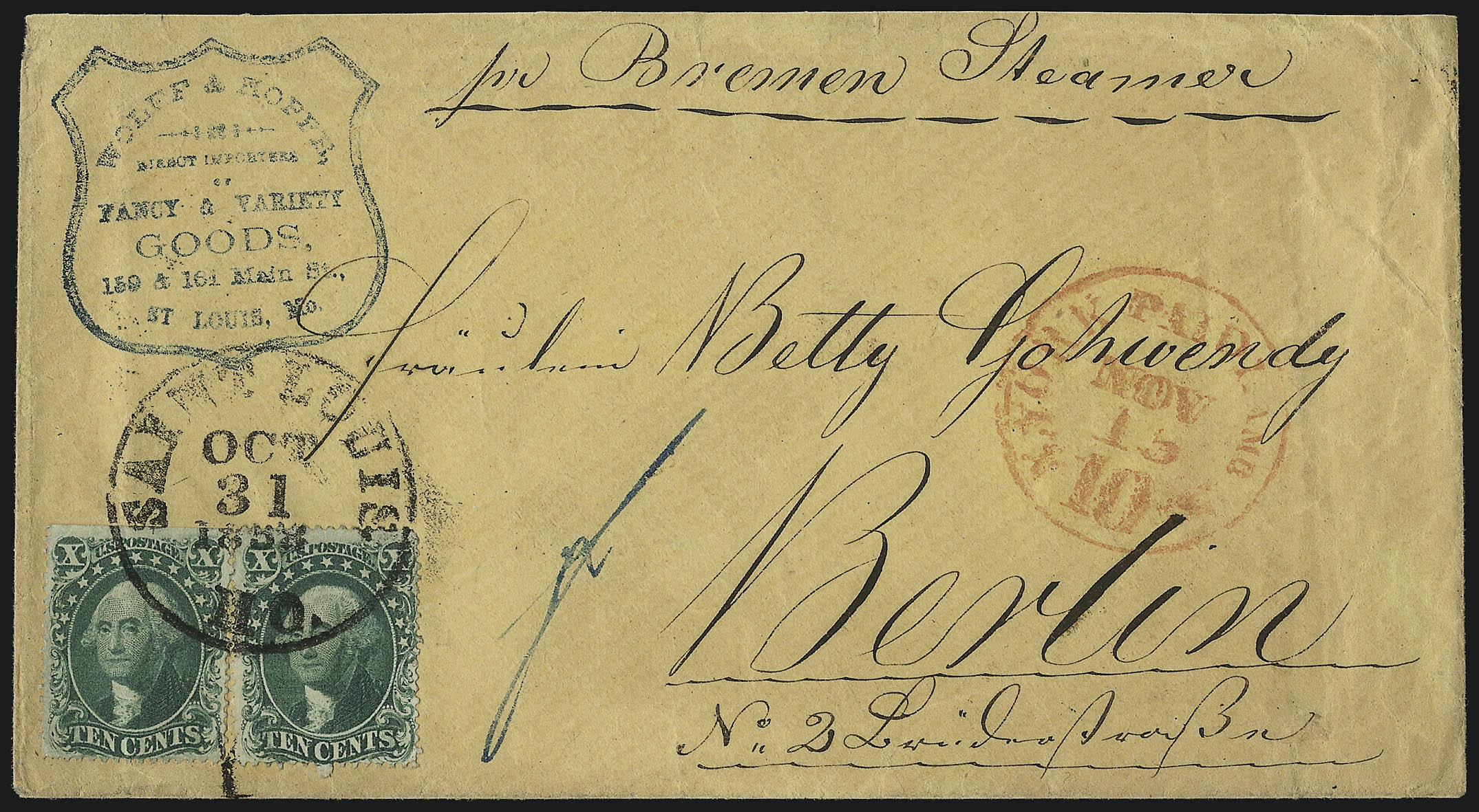 Sale no. 1090 — Lot no. 2142 — Siegel Auction Galleries