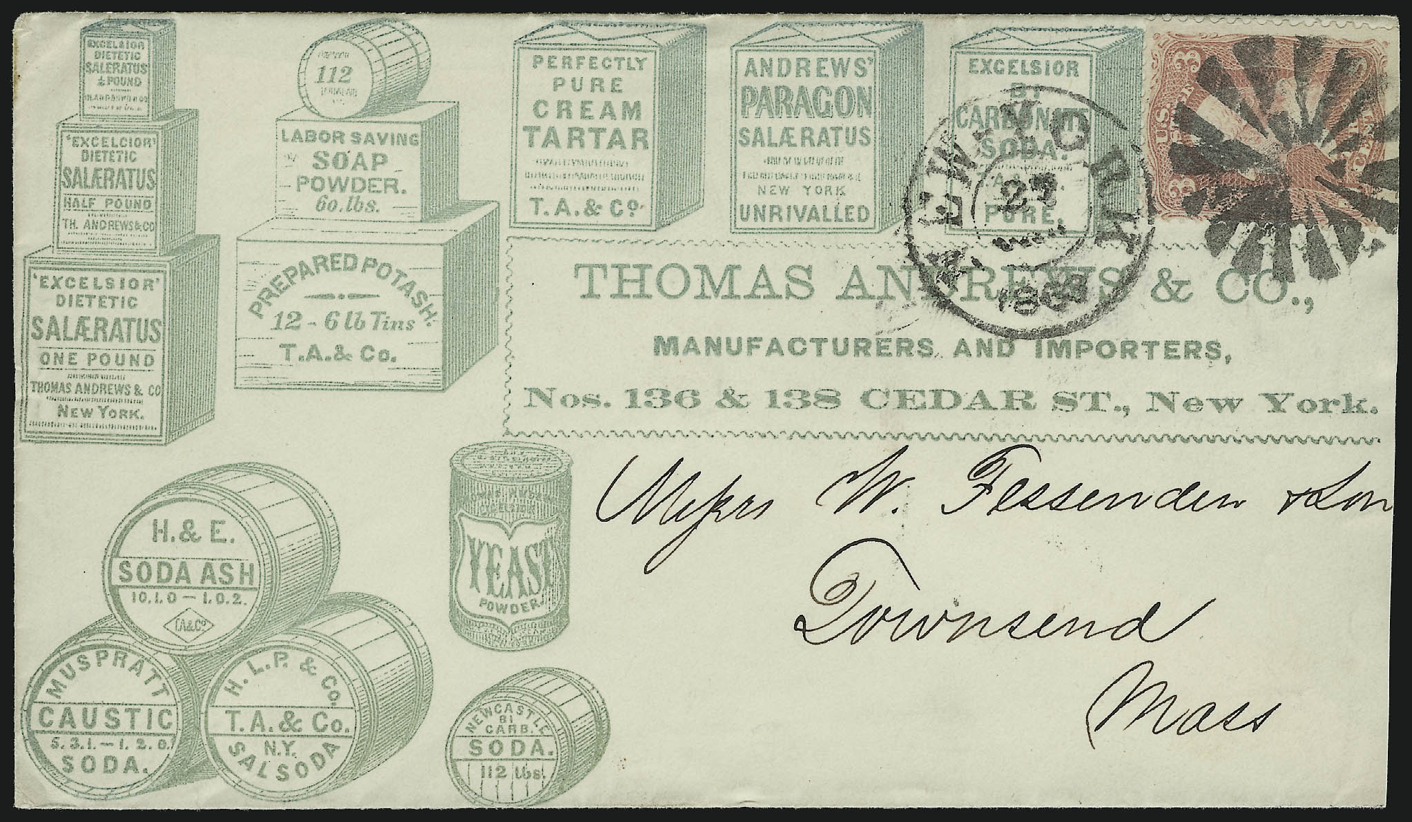 Sale no. 1090 — Lot no. 2170 — Siegel Auction Galleries