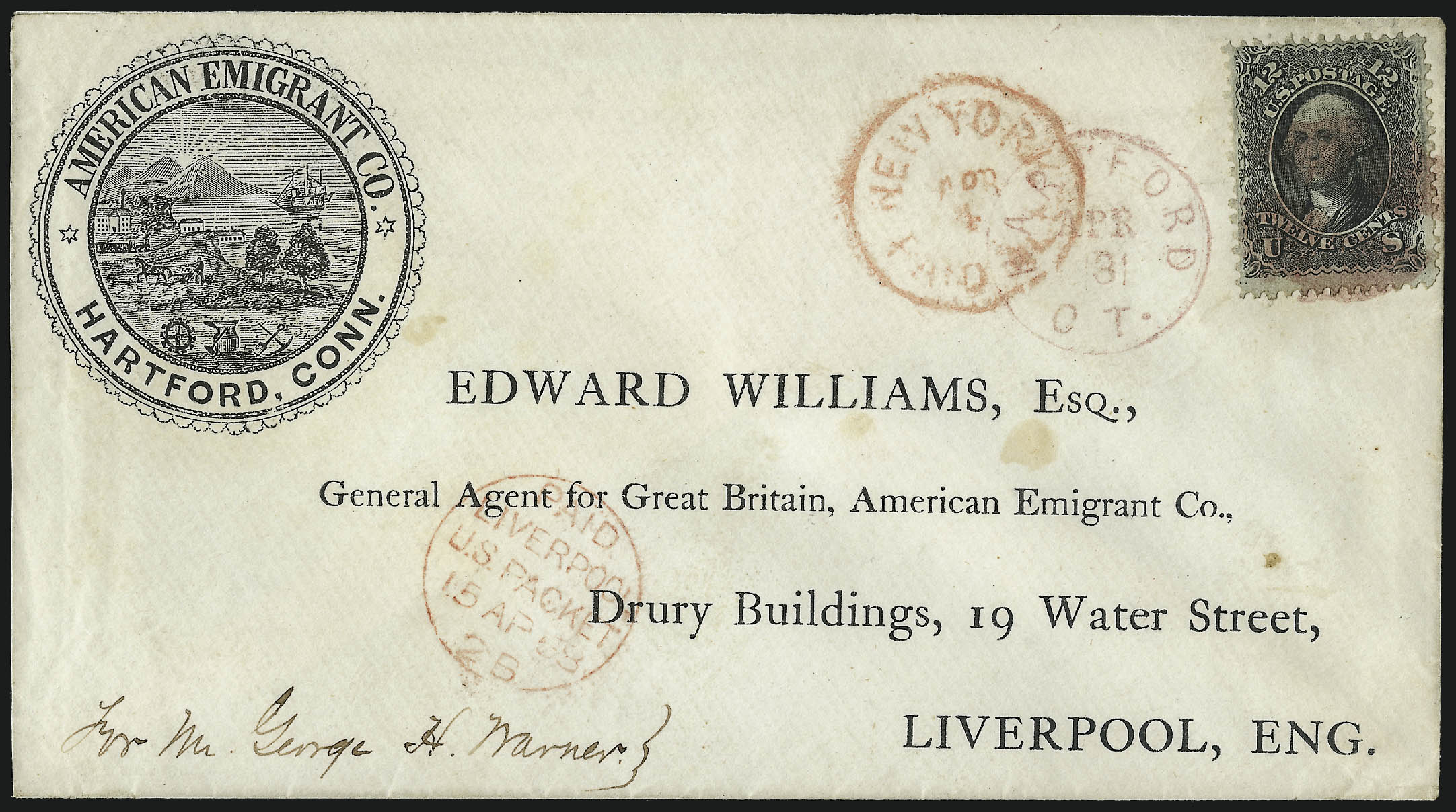 Sale no. 1090 — Lot no. 2190 — Siegel Auction Galleries