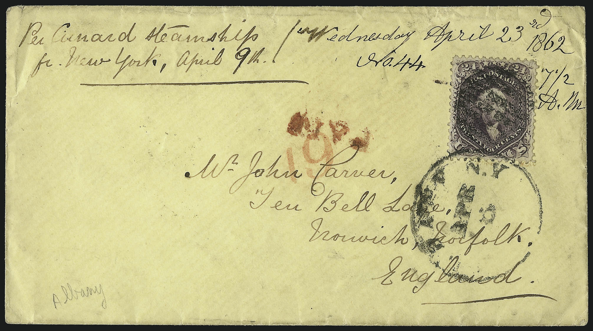 Sale no. 1090 — Lot no. 2194 — Siegel Auction Galleries